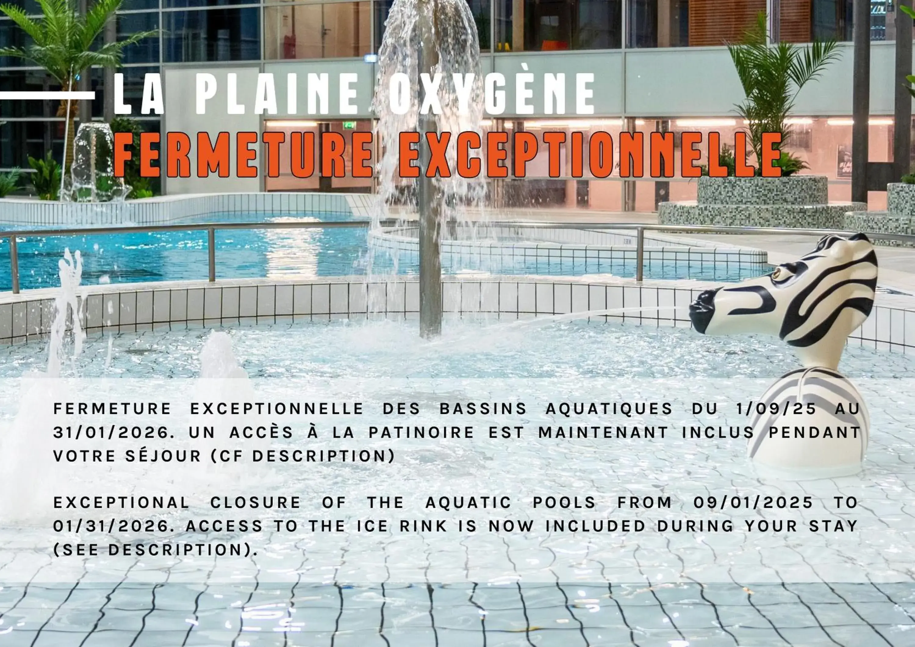 Swimming pool in The Jangle Hotel - Paris - Charles de Gaulle - Airport Swimming pool in The Jangle Hotel - Paris - Charles de Gaulle - Airport