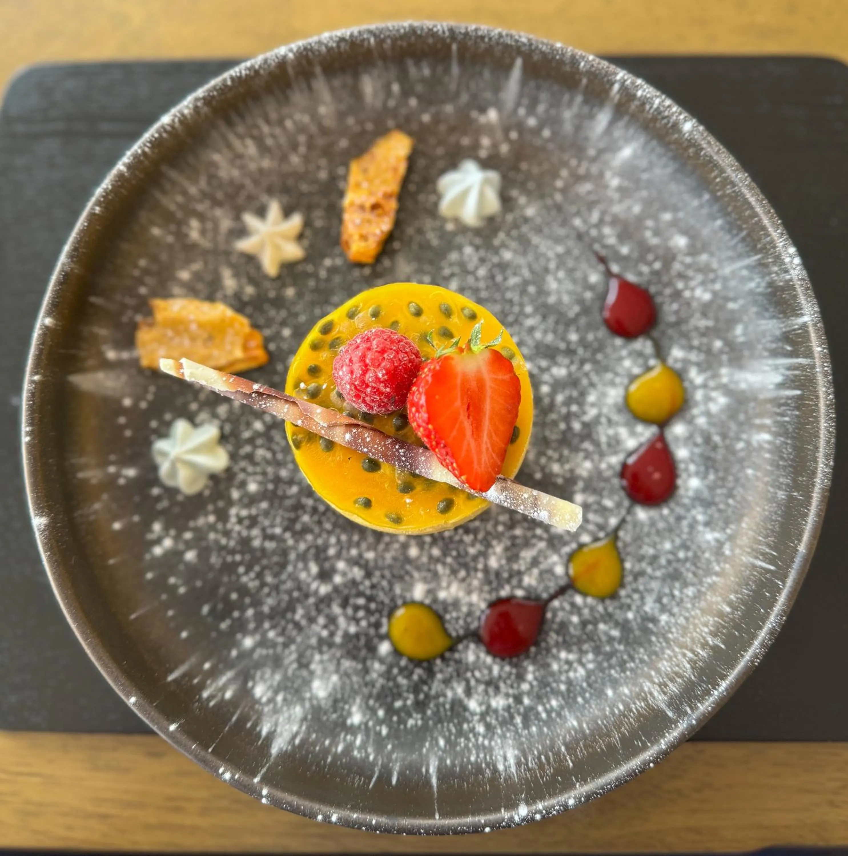 Food close-up in Pilgrim Hotel