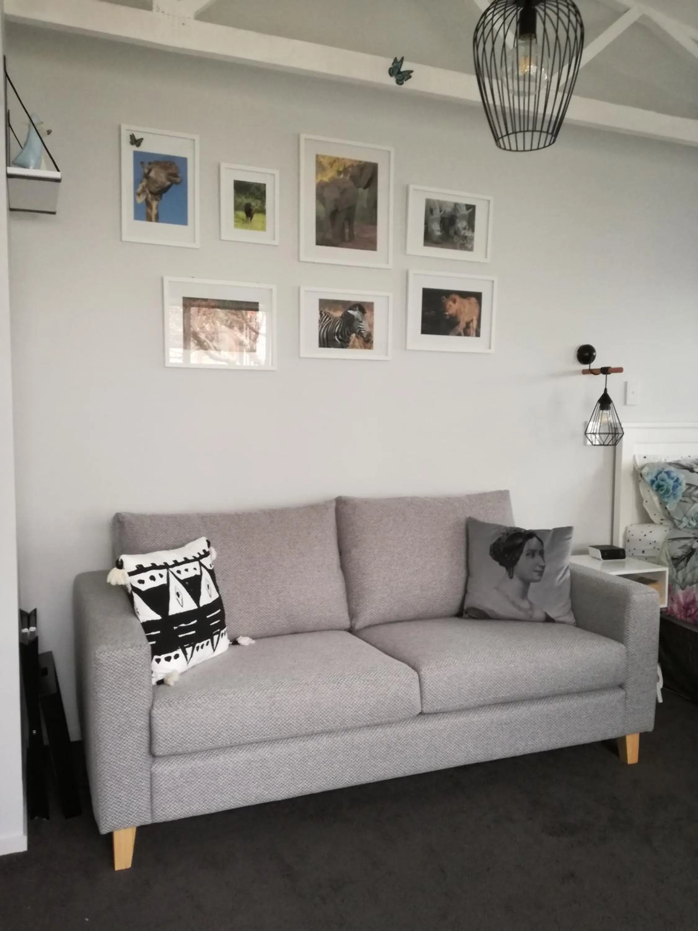 Living room in Welbourn Accommodation