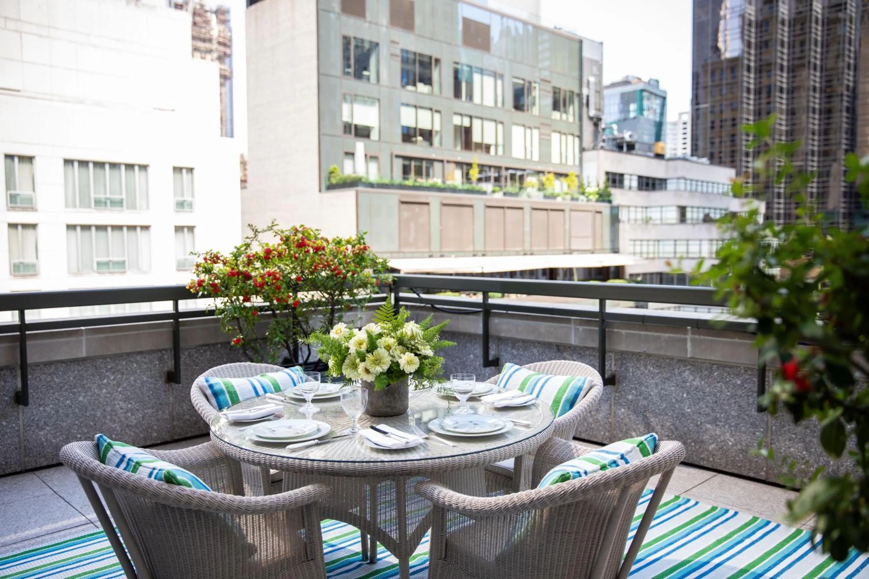 Balcony/Terrace in The Whitby Hotel