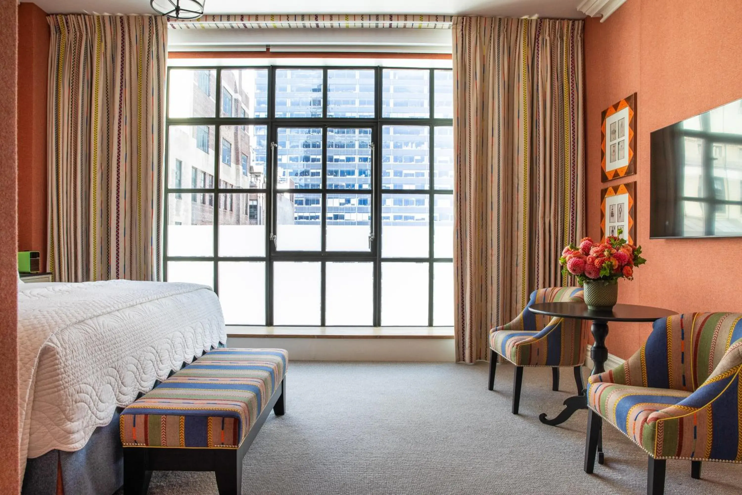 Bedroom, Bed in The Whitby Hotel Bedroom, Bed in The Whitby Hotel