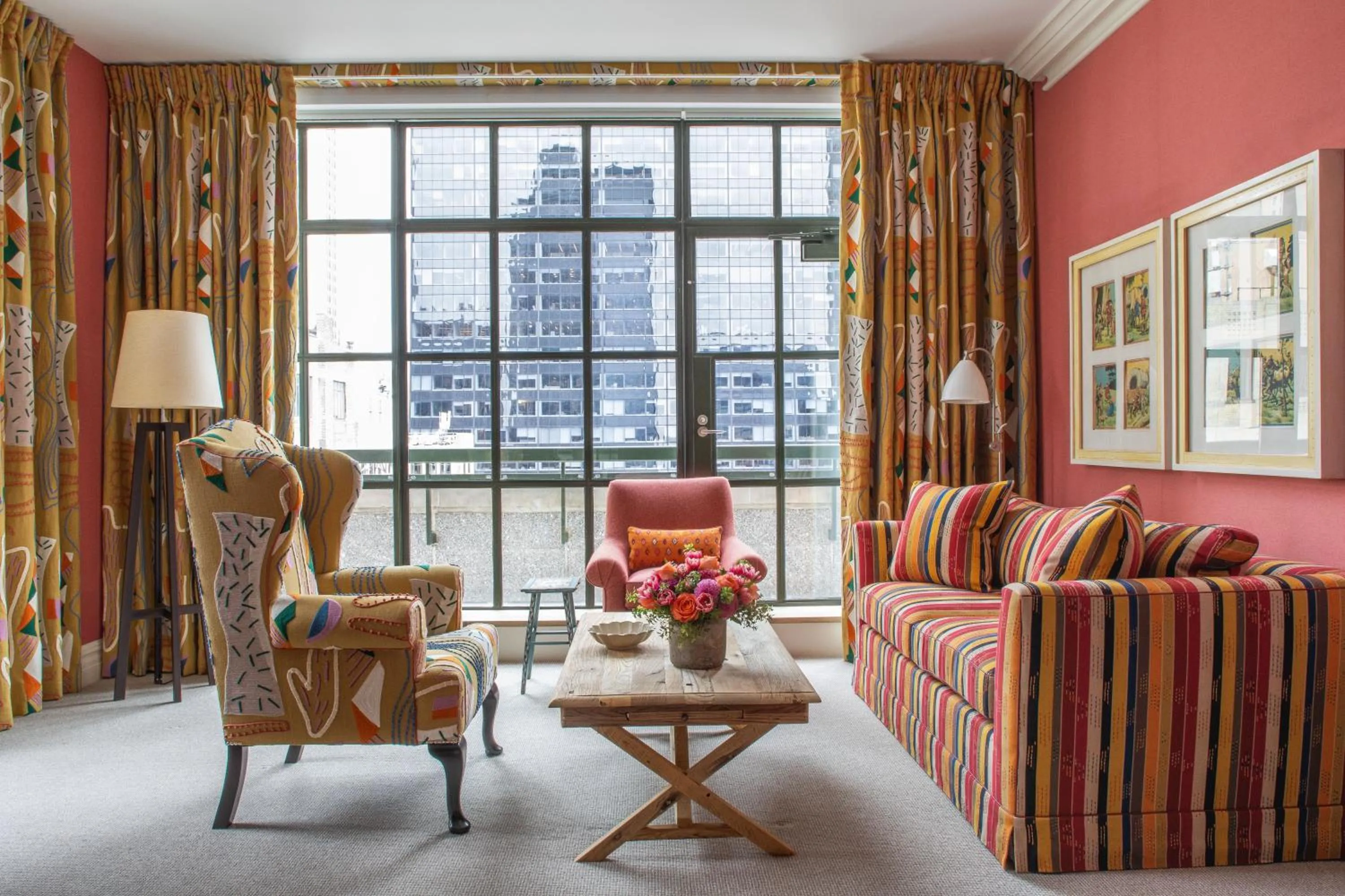 Living room in The Whitby Hotel