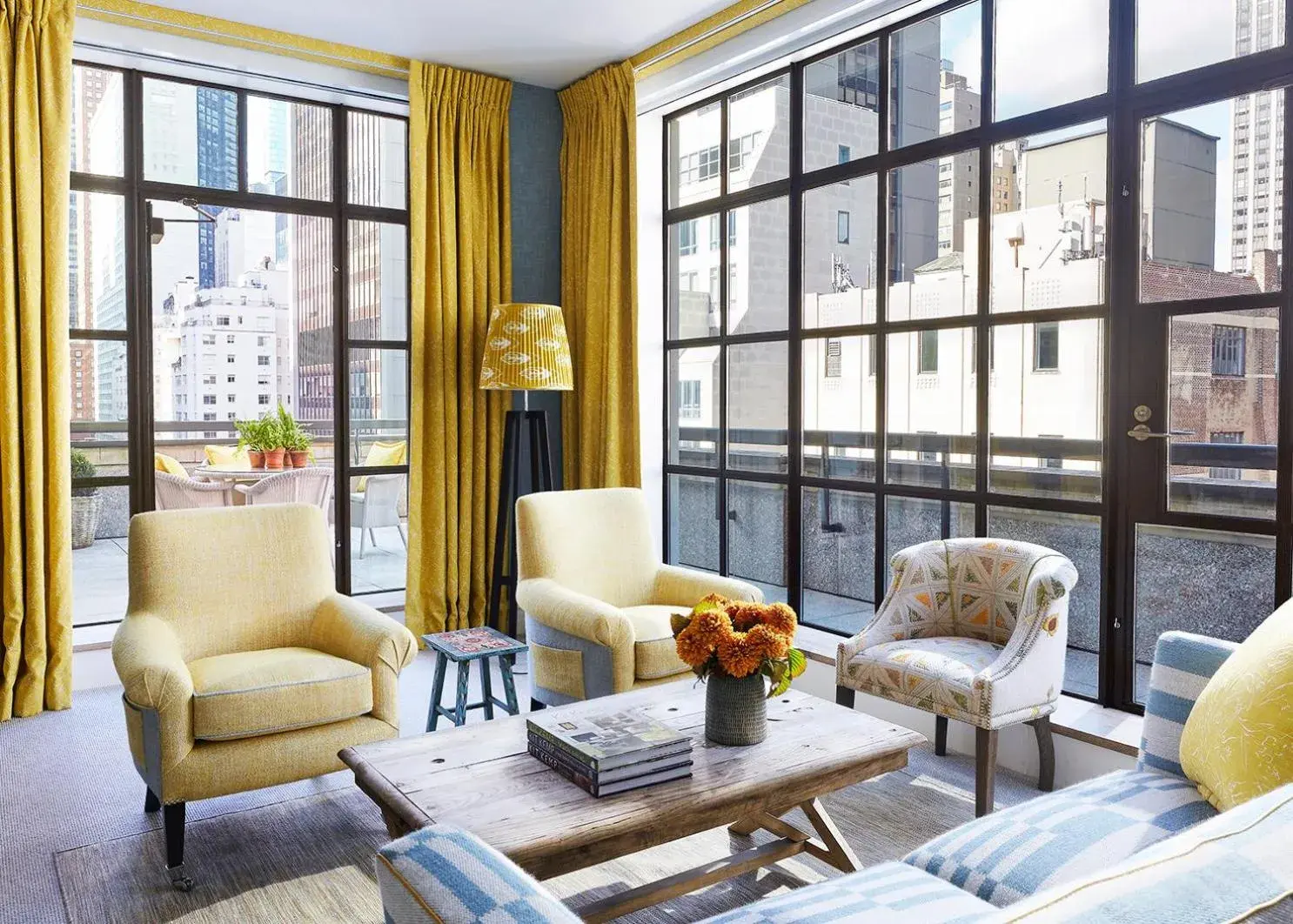 Living room in The Whitby Hotel Living room in The Whitby Hotel