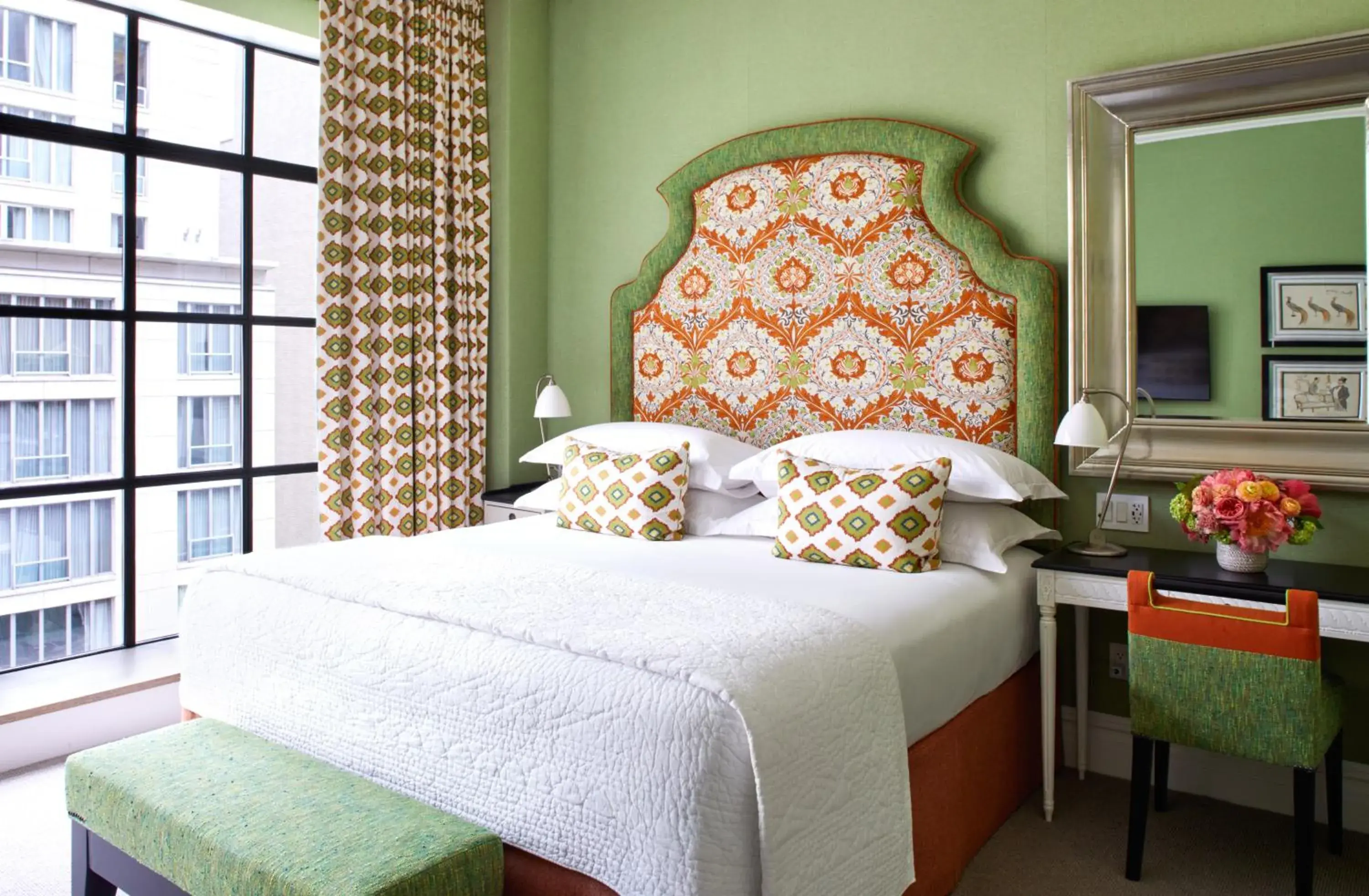 Bedroom, Bed in The Whitby Hotel Bedroom, Bed in The Whitby Hotel