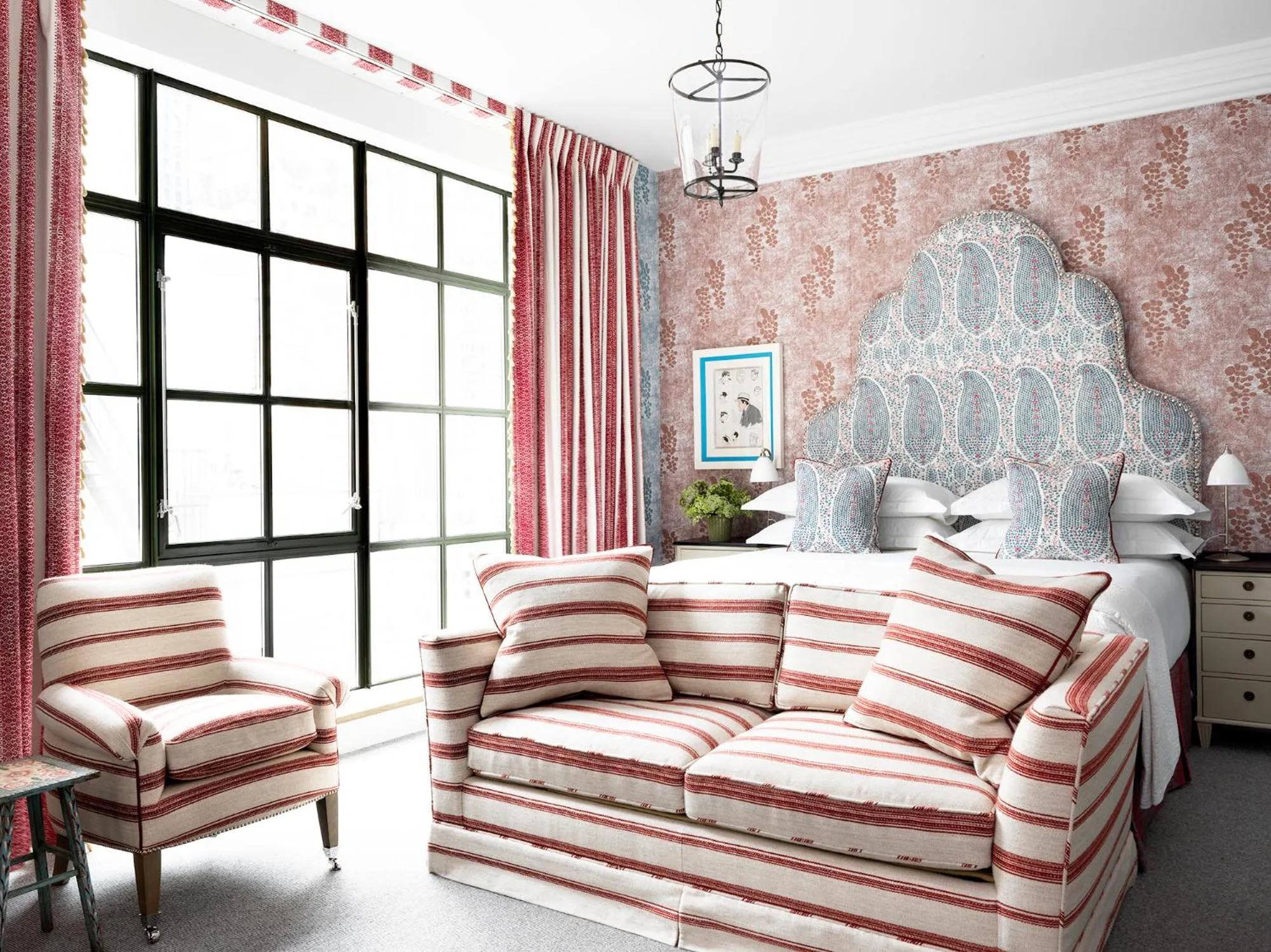 Seating area in The Whitby Hotel