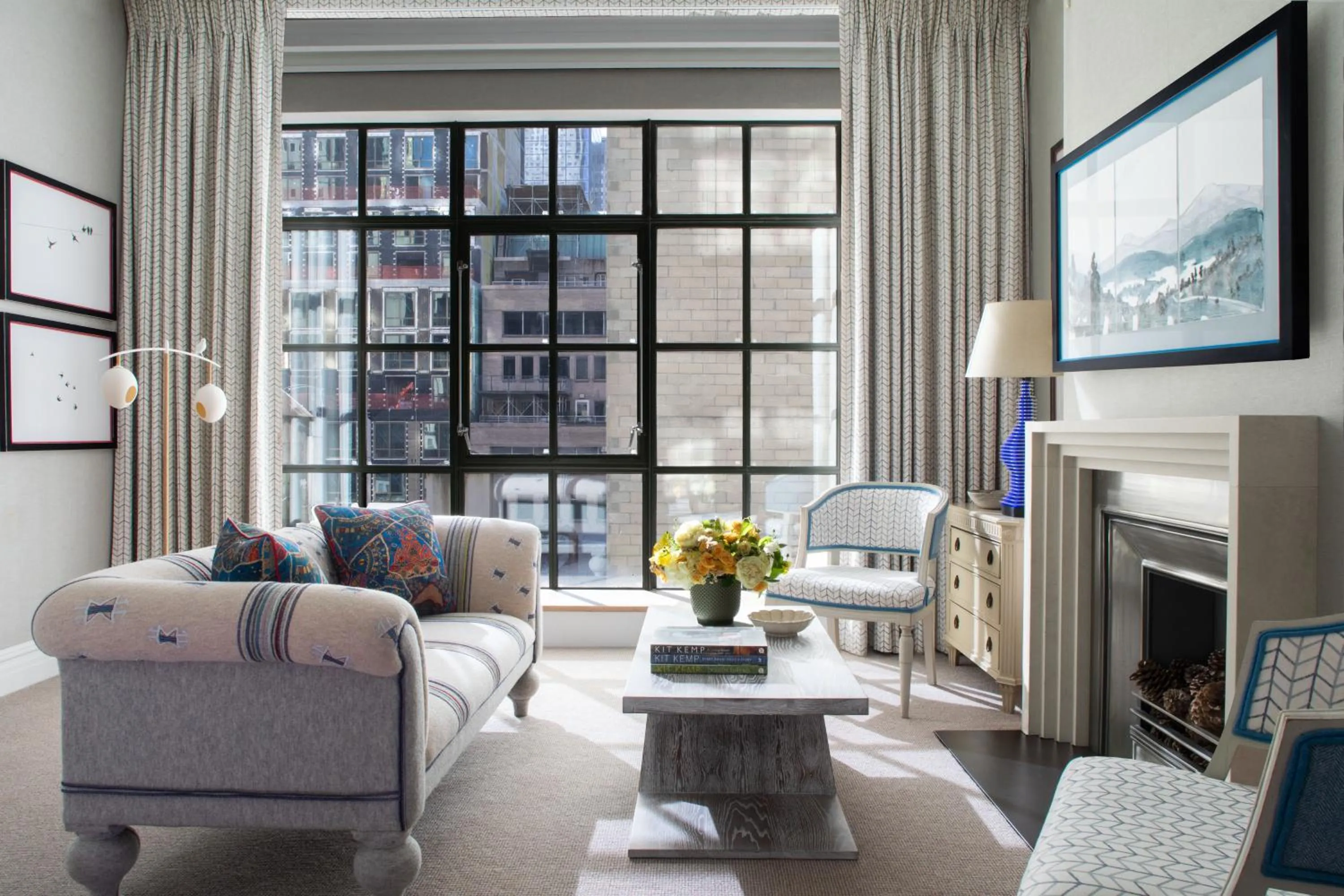 Living room in The Whitby Hotel