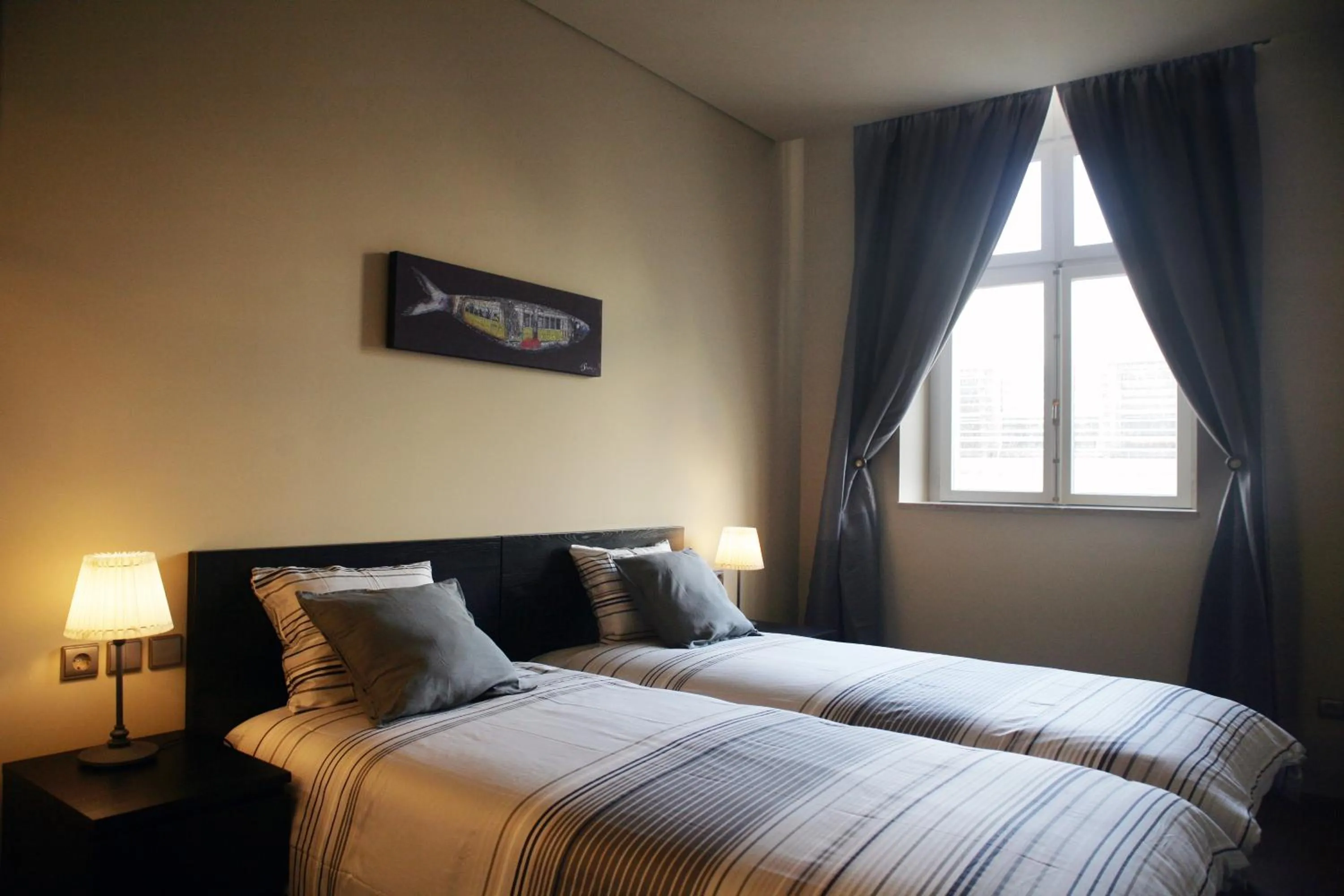 Bed in Mercado da Ribeira 5 Stars Apartment