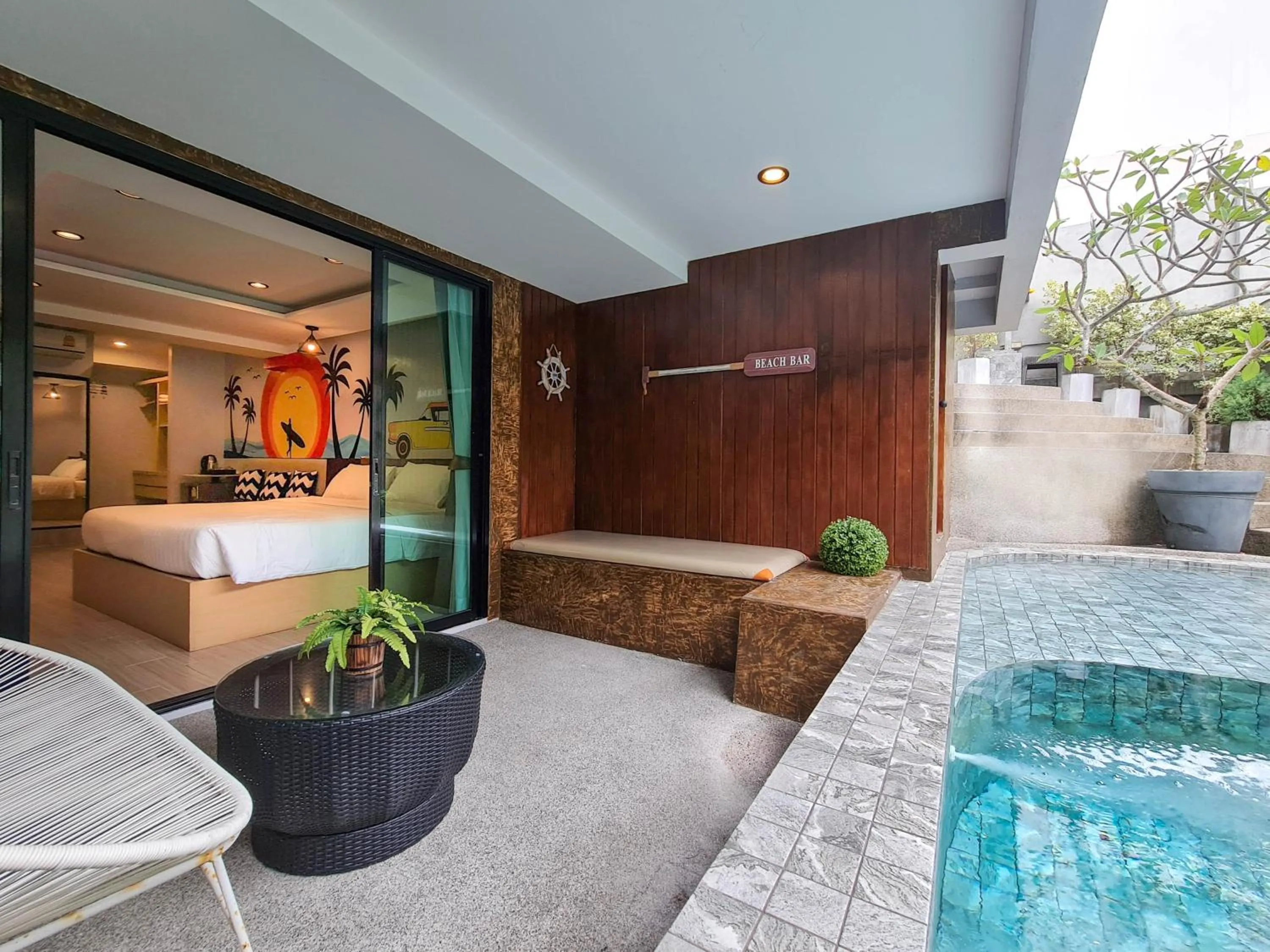 Swimming pool in OneLoft Hotel