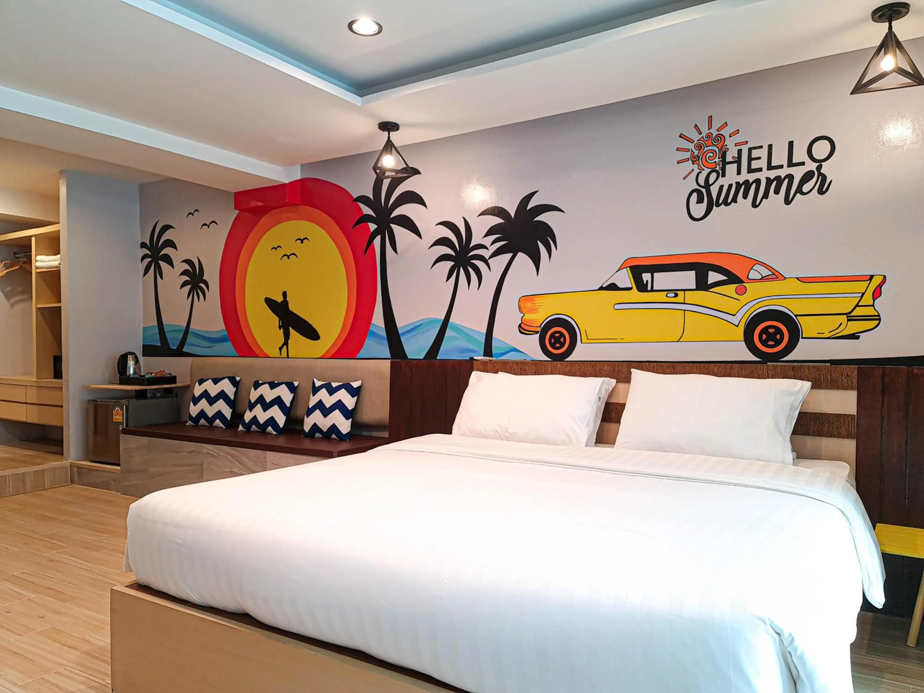 Bedroom, Bed in OneLoft Hotel