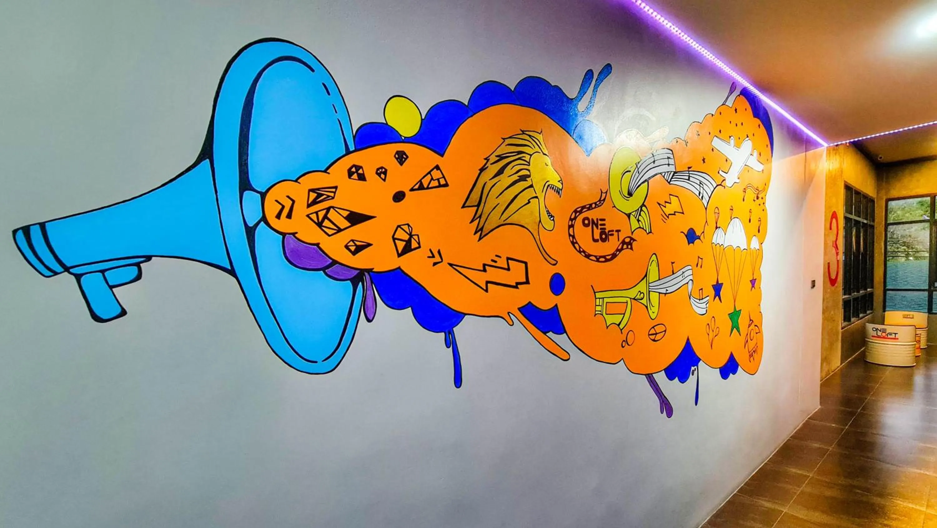 Property building in OneLoft Hotel