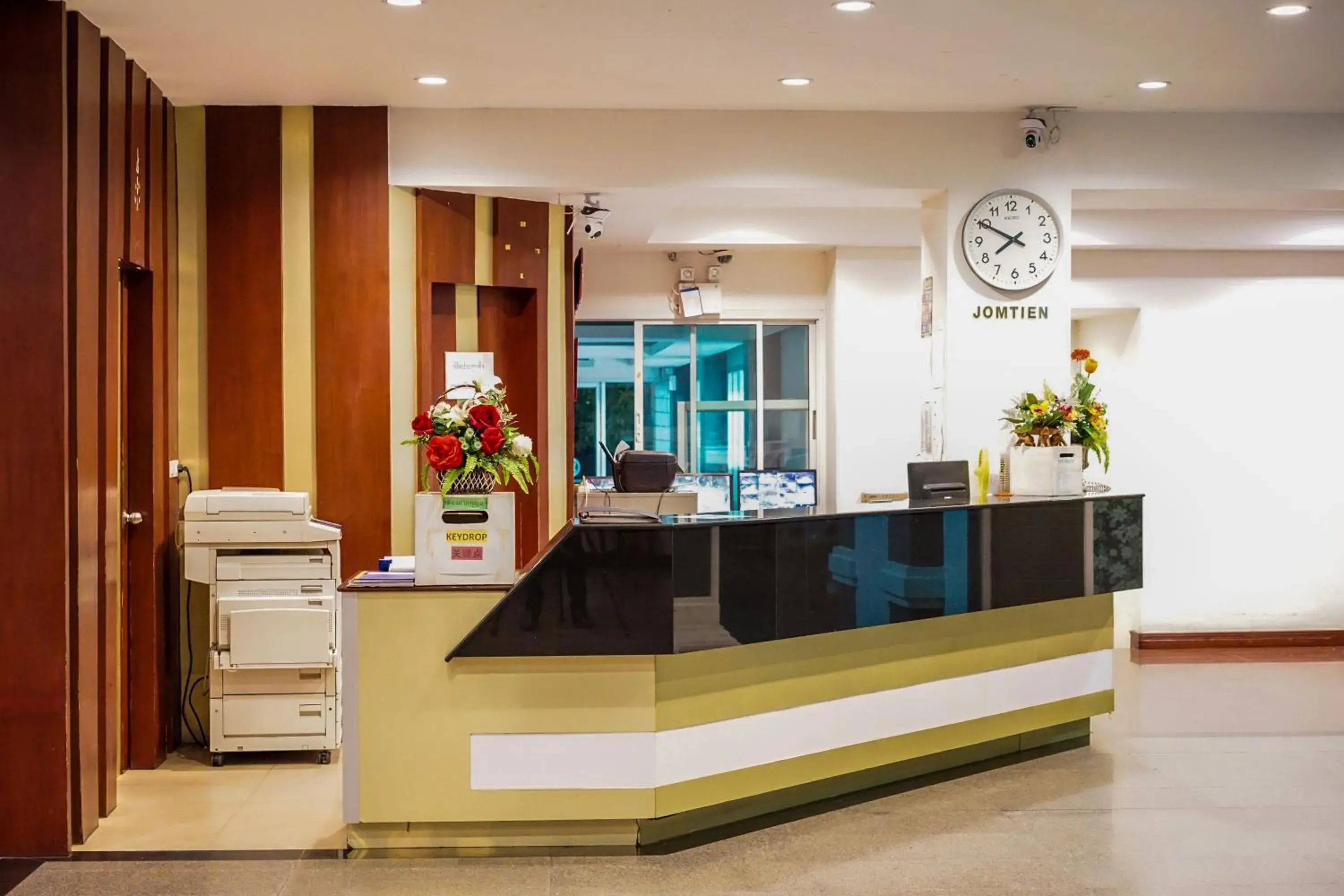 Lobby or reception in Jomtien Hisotel Lobby or reception in Jomtien Hisotel