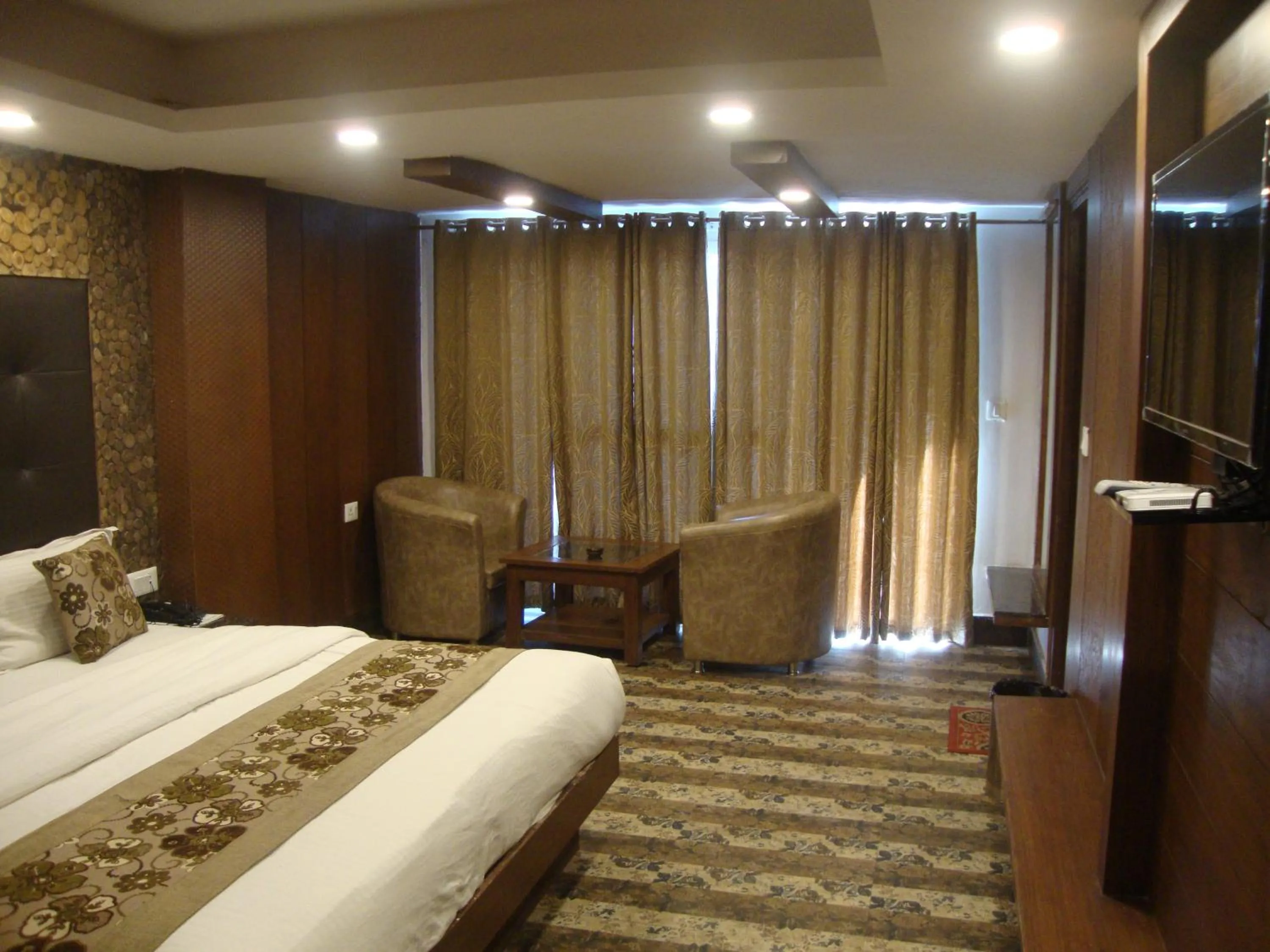 Bed in Hotel Hamers International