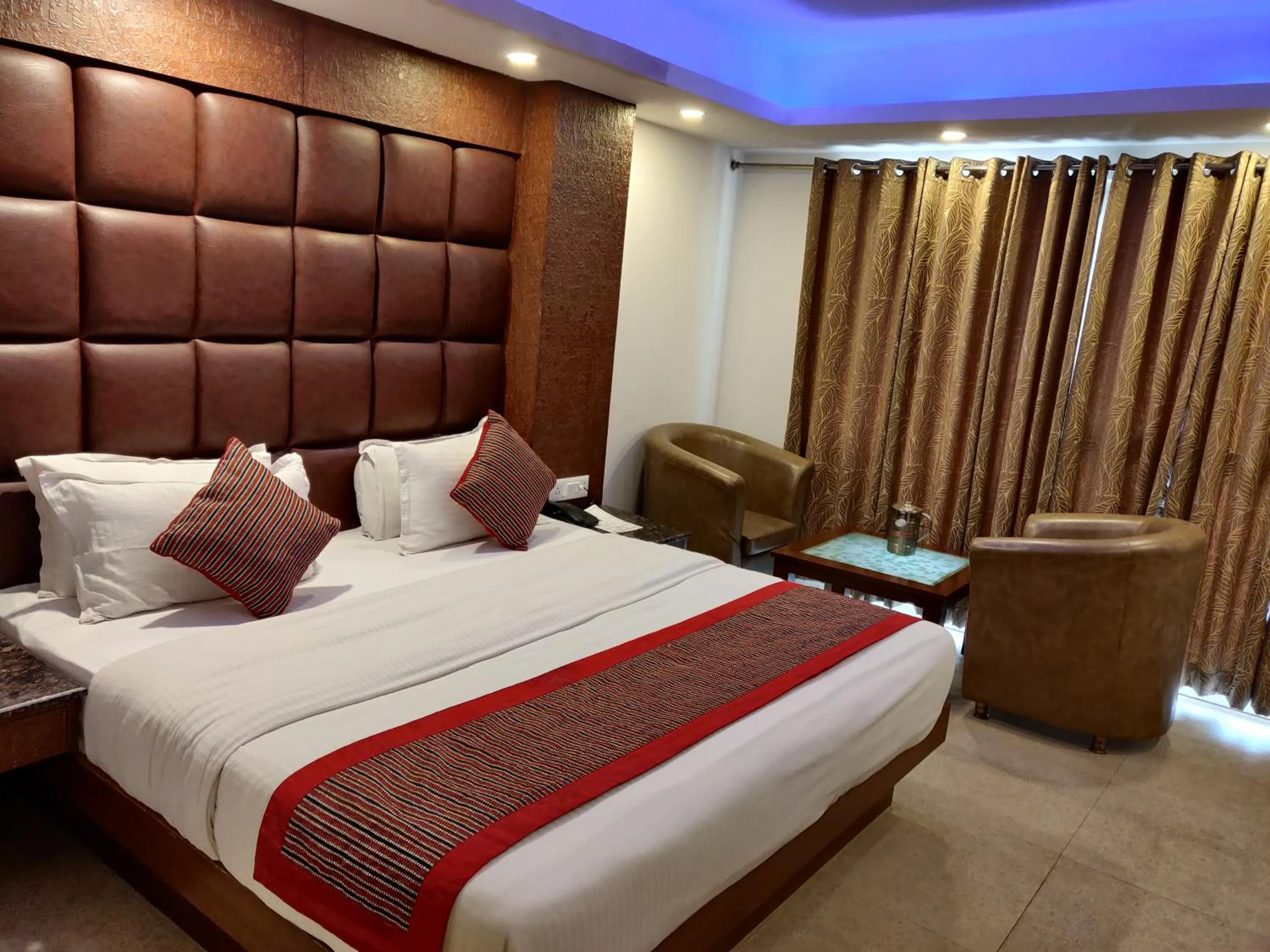 Bed in Hotel Hamers International