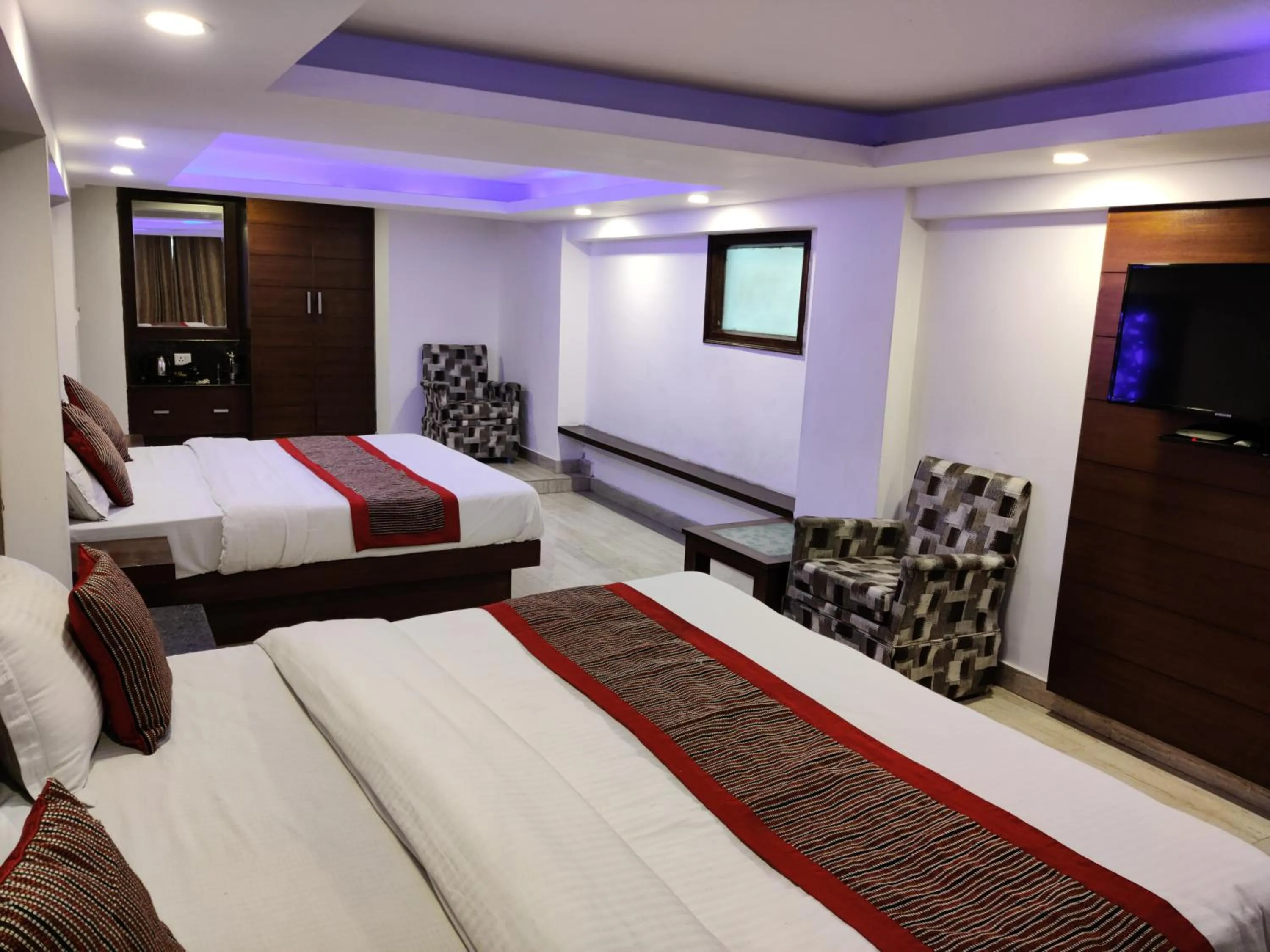 Bed in Hotel Hamers International