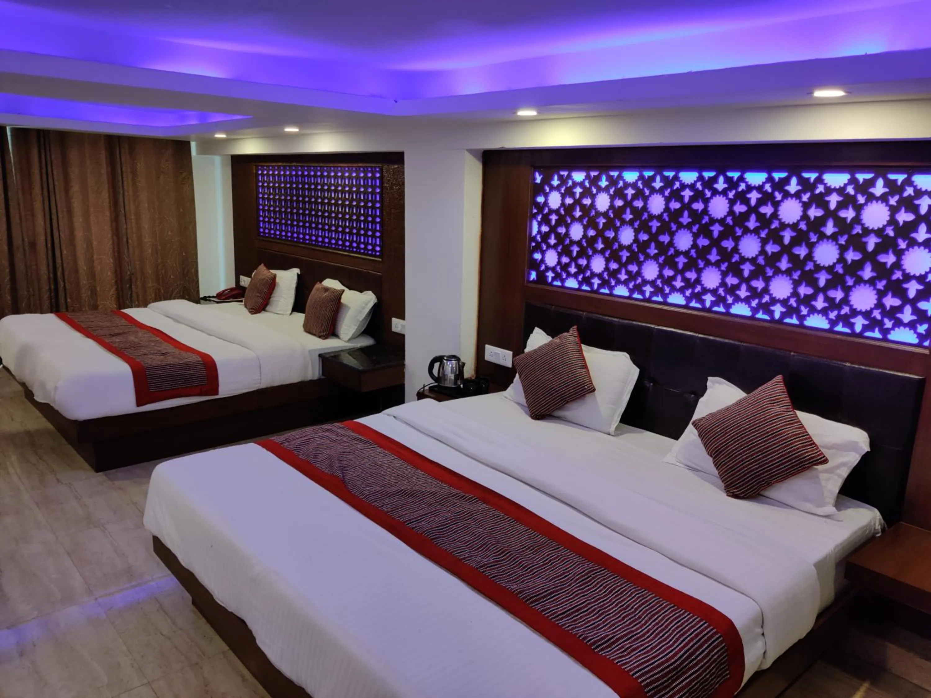 Bed in Hotel Hamers International