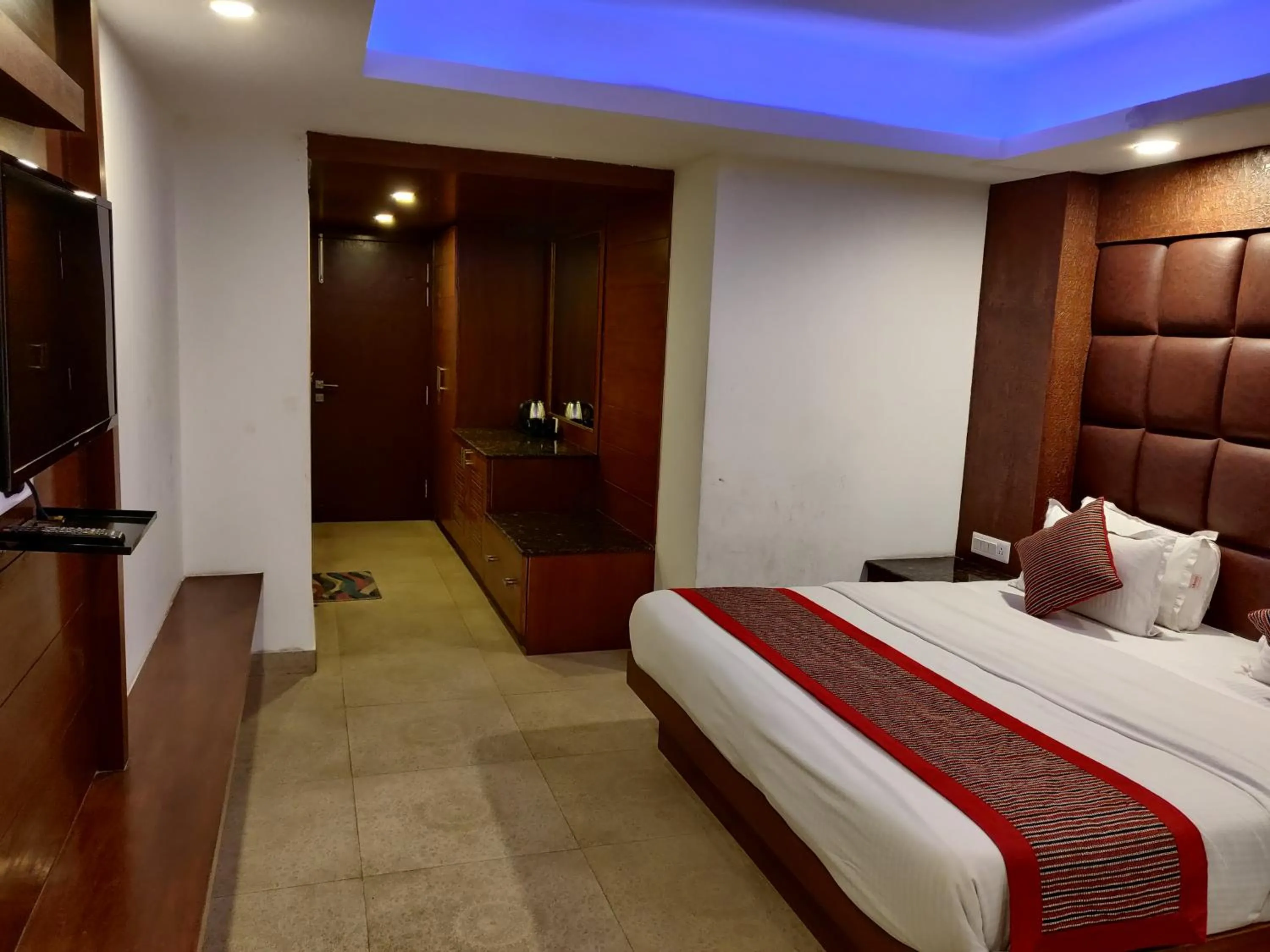 Bed in Hotel Hamers International