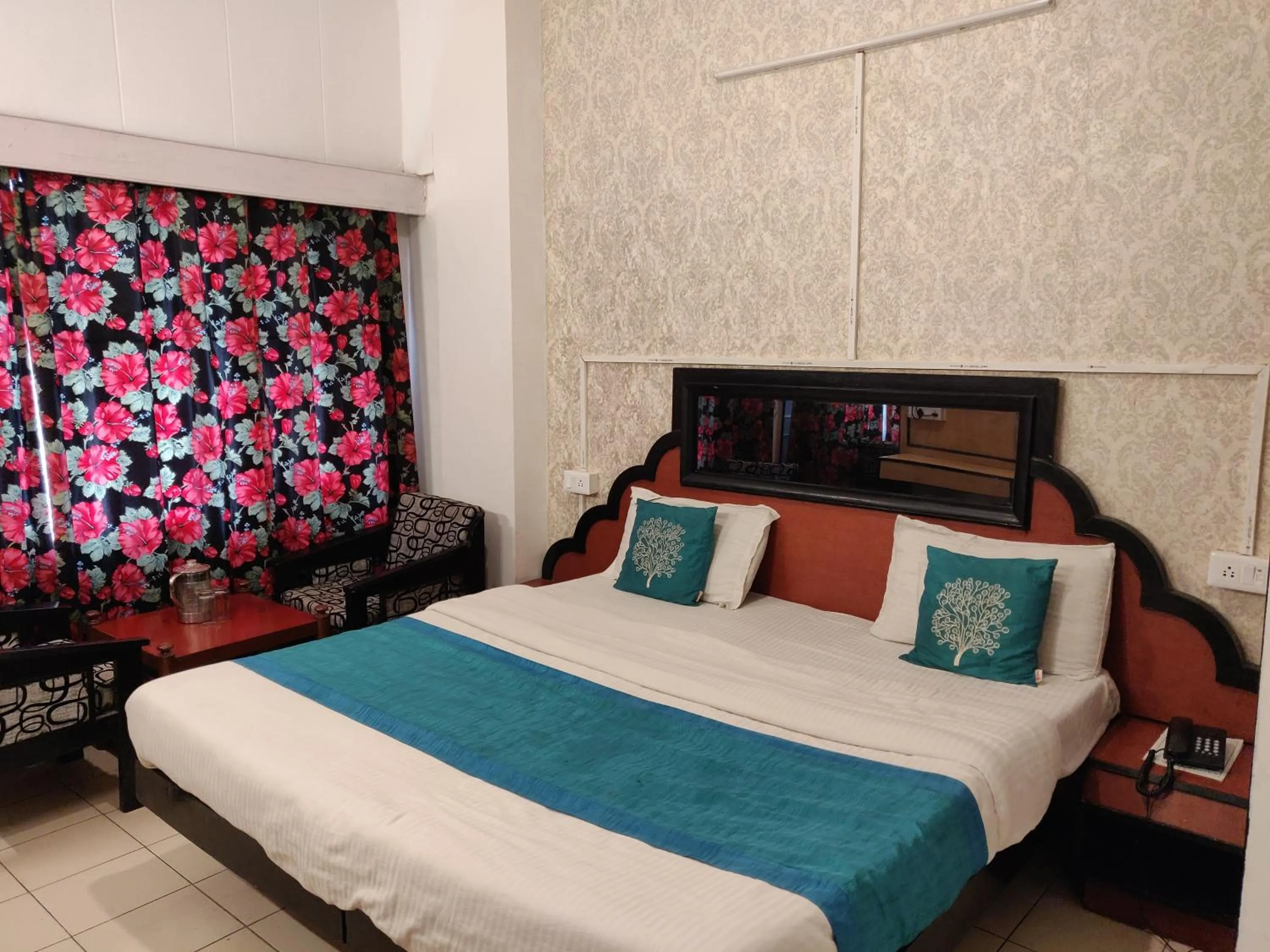 Bed in Hotel Hamers International