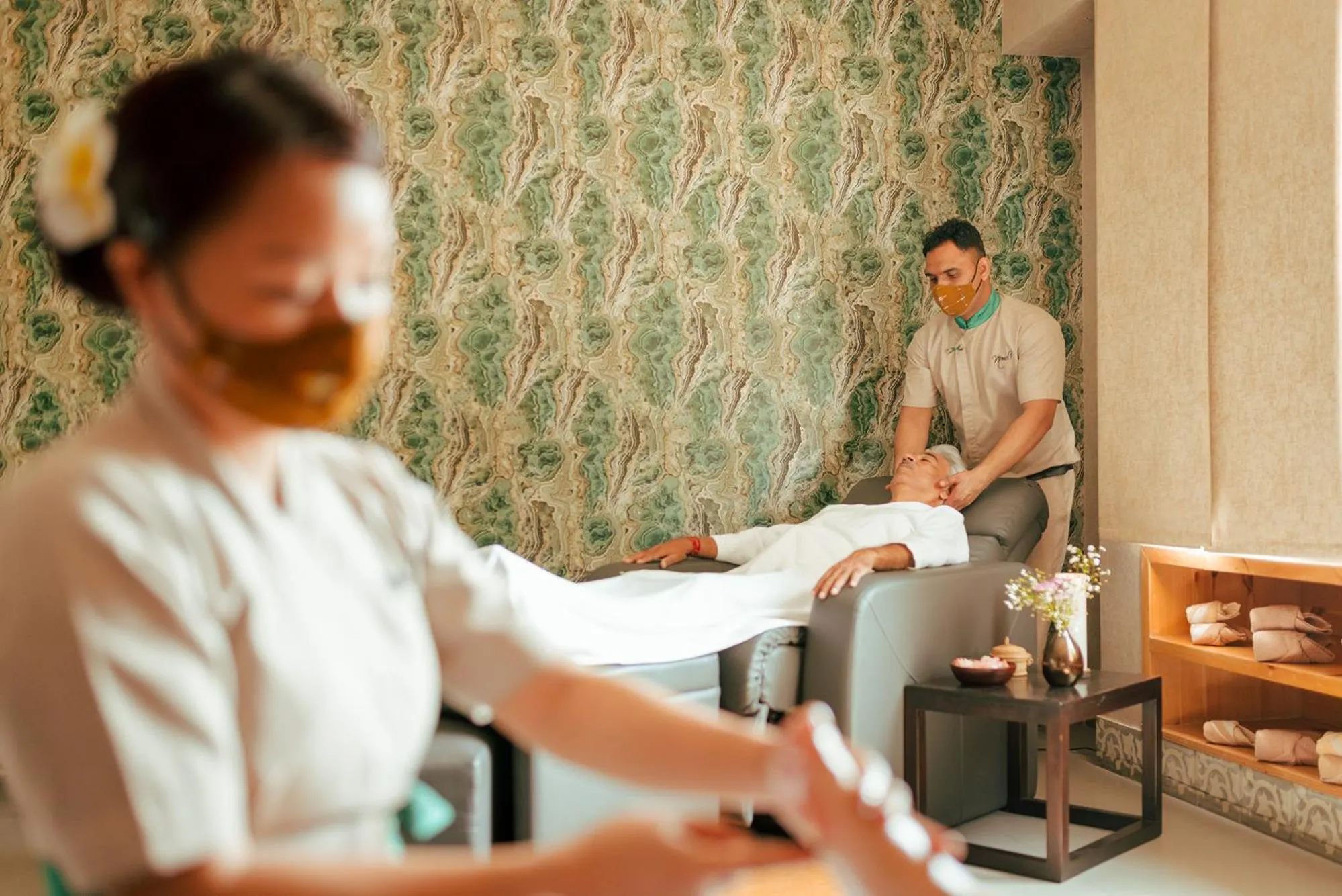 Spa and wellness centre/facilities in Karma Chalets