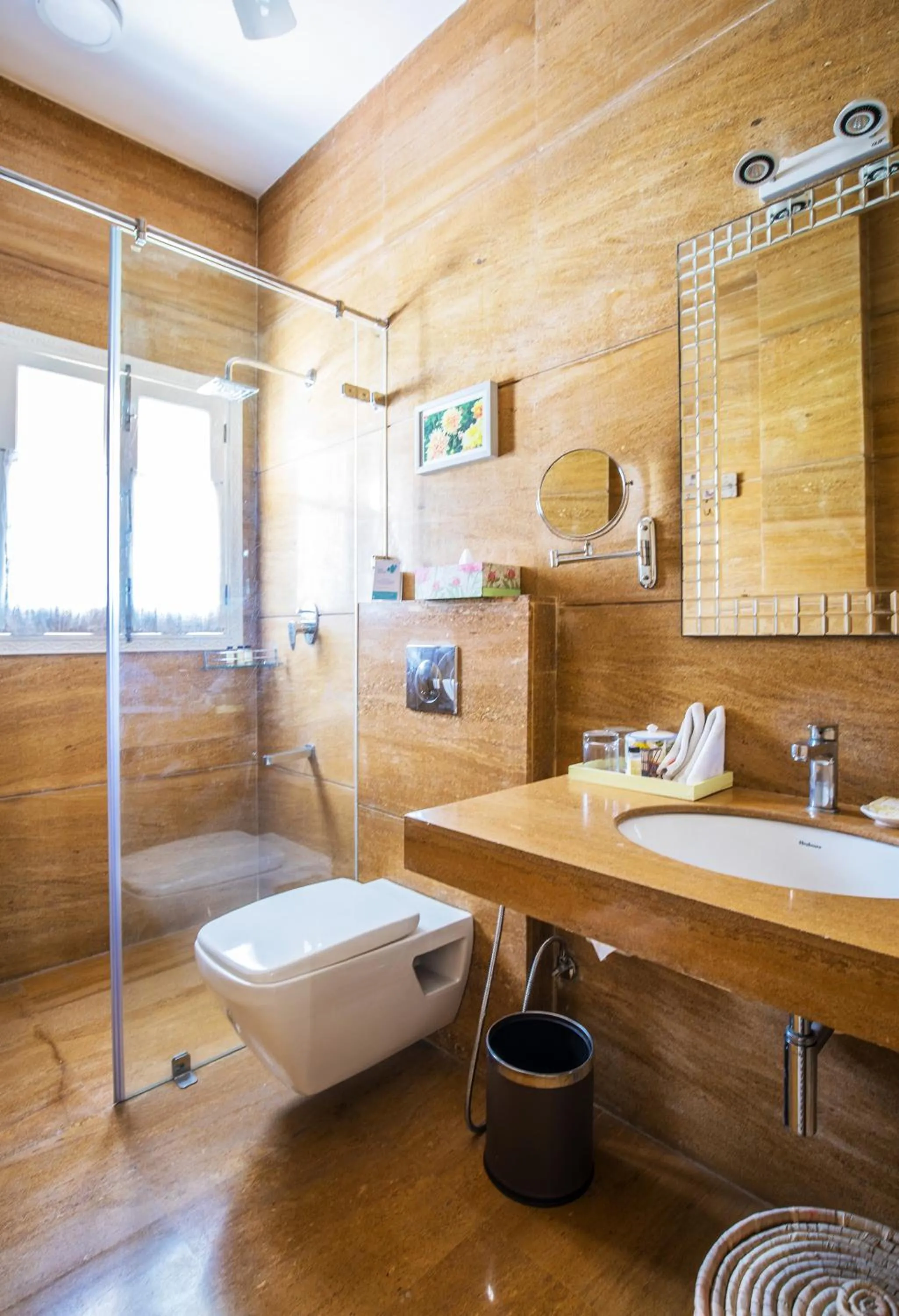 Bathroom in Karma Chalets