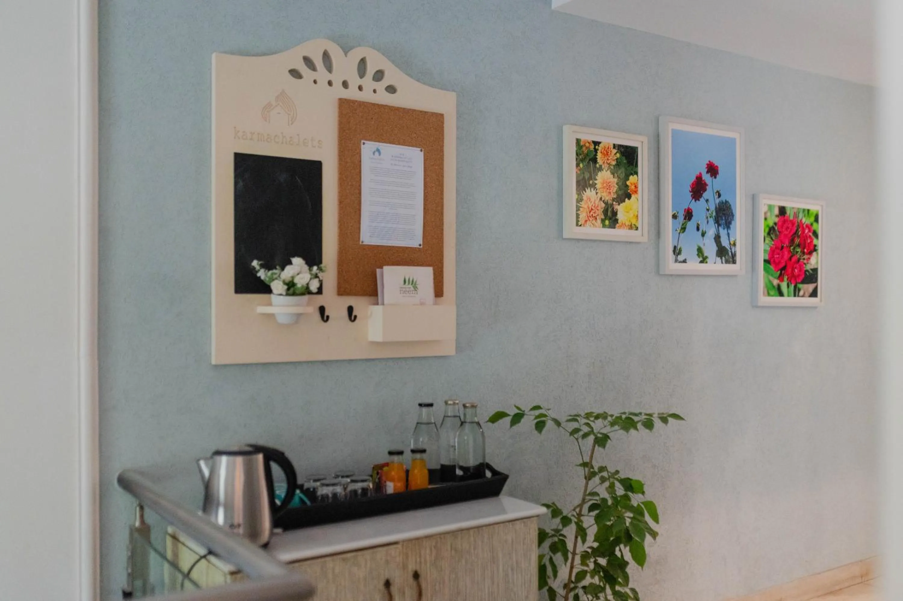 Coffee/tea facilities in Karma Chalets