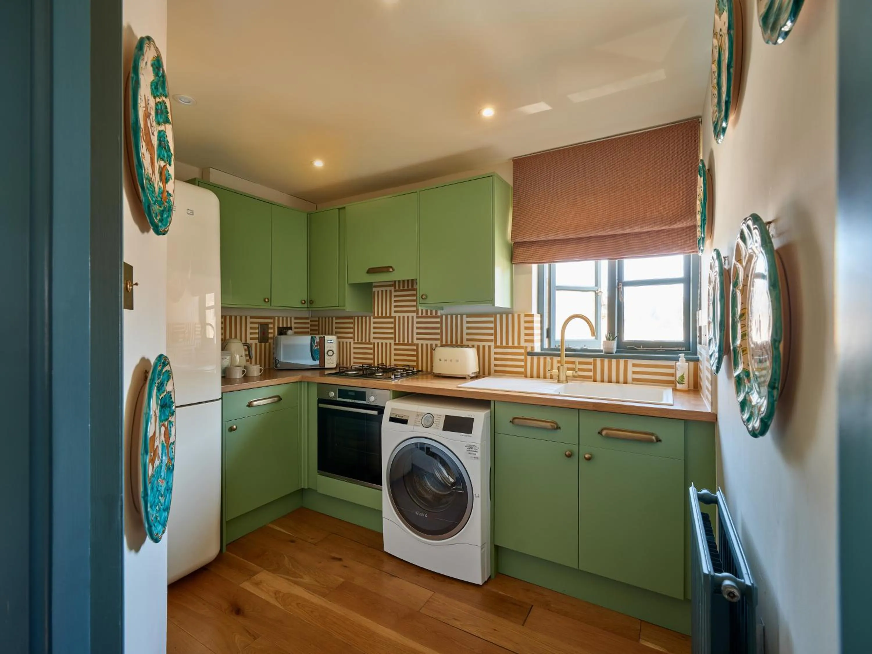 Kitchen or kitchenette in Old Bell Hotel