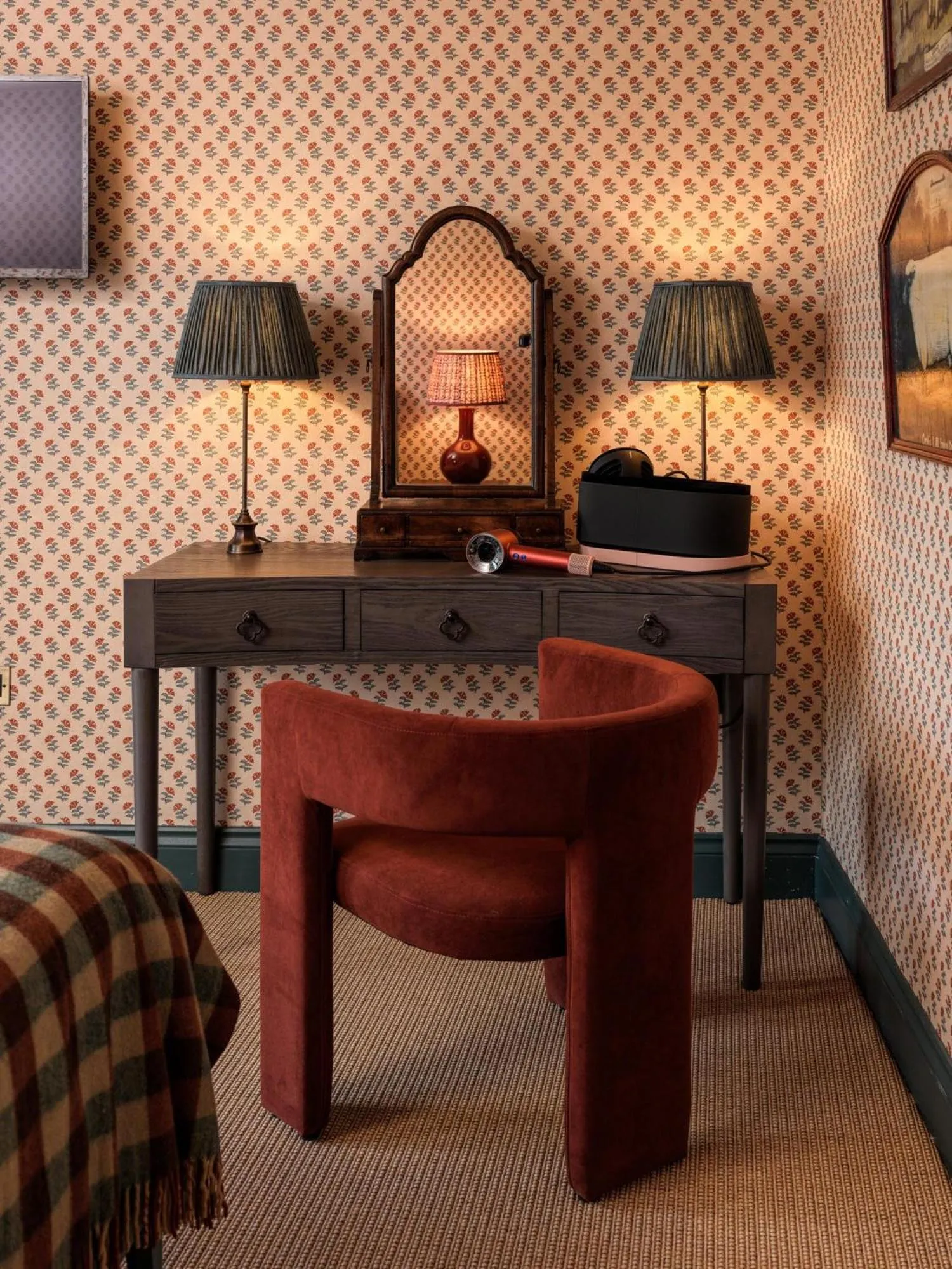 Bedroom in Old Bell Hotel