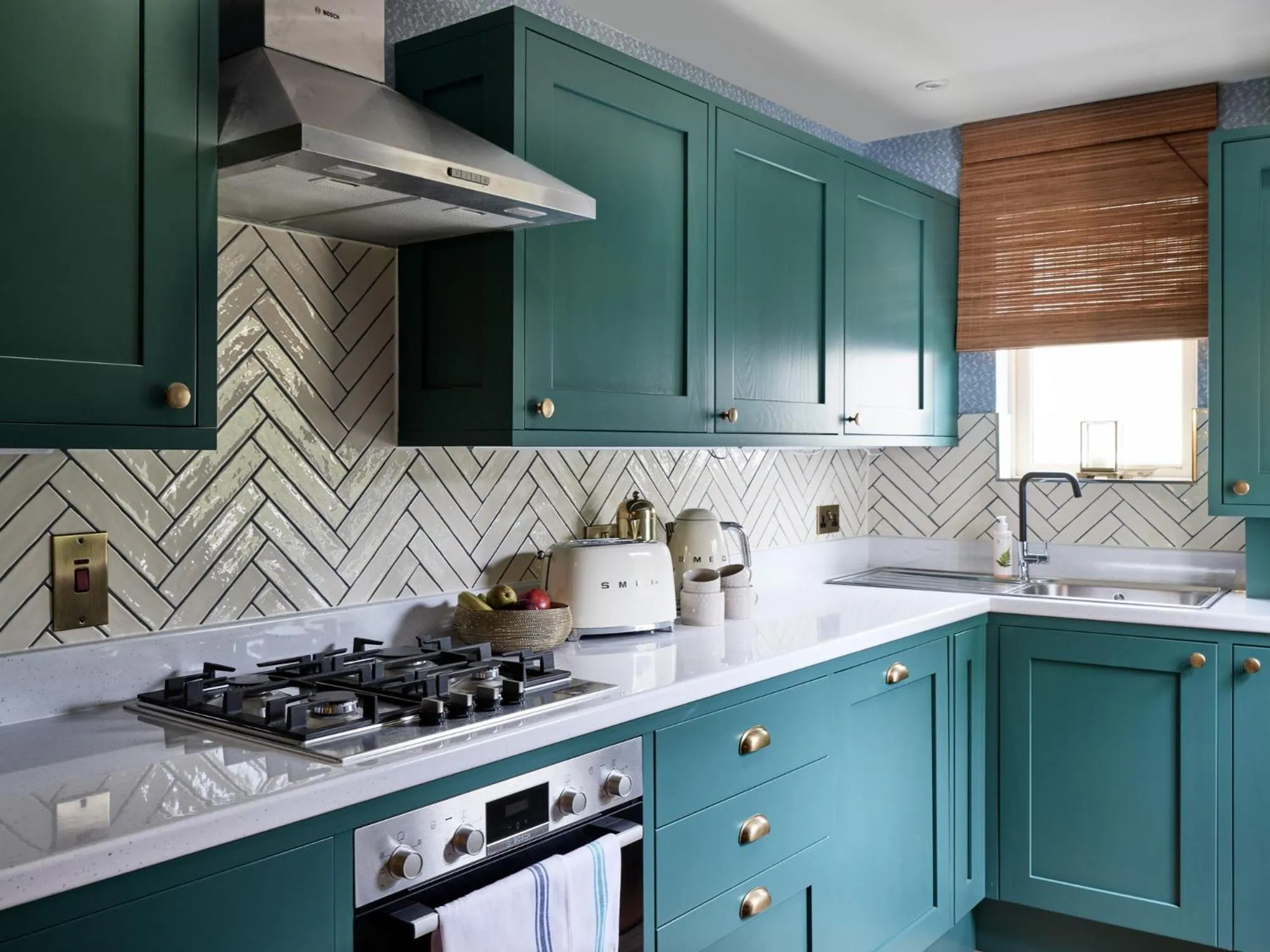 Kitchen or kitchenette in Old Bell Hotel