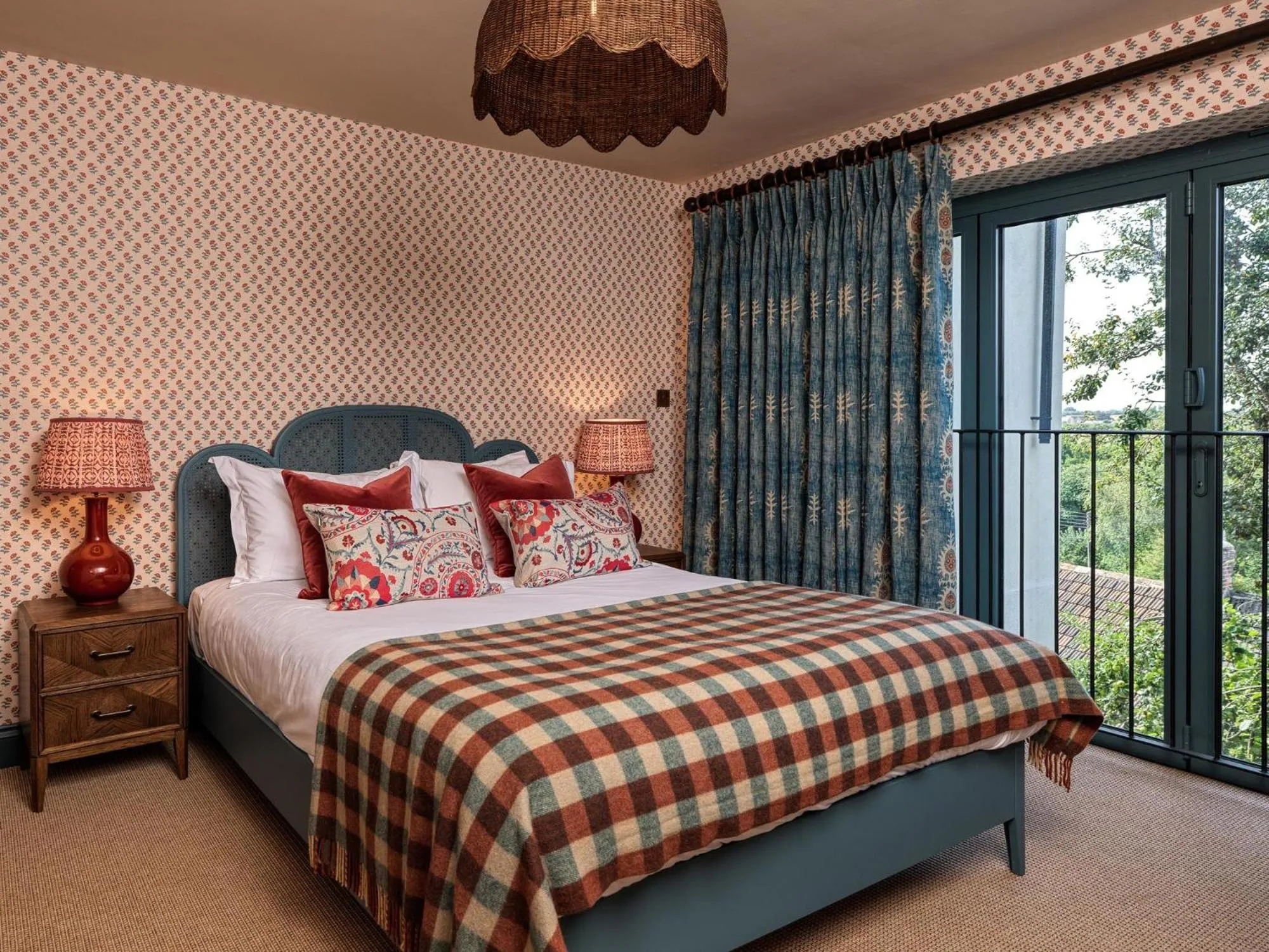 Bed in Old Bell Hotel