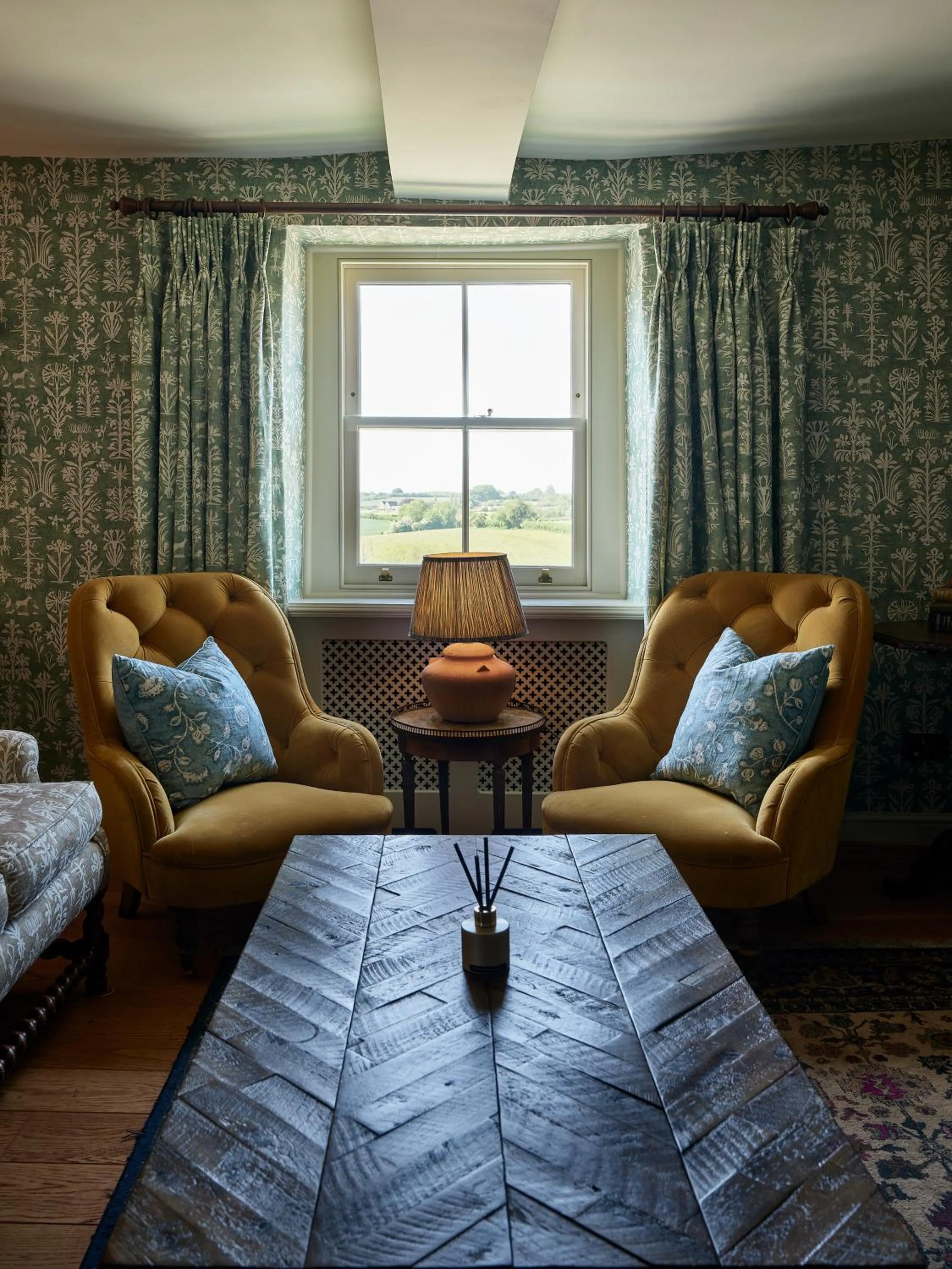 Living room in Old Bell Hotel