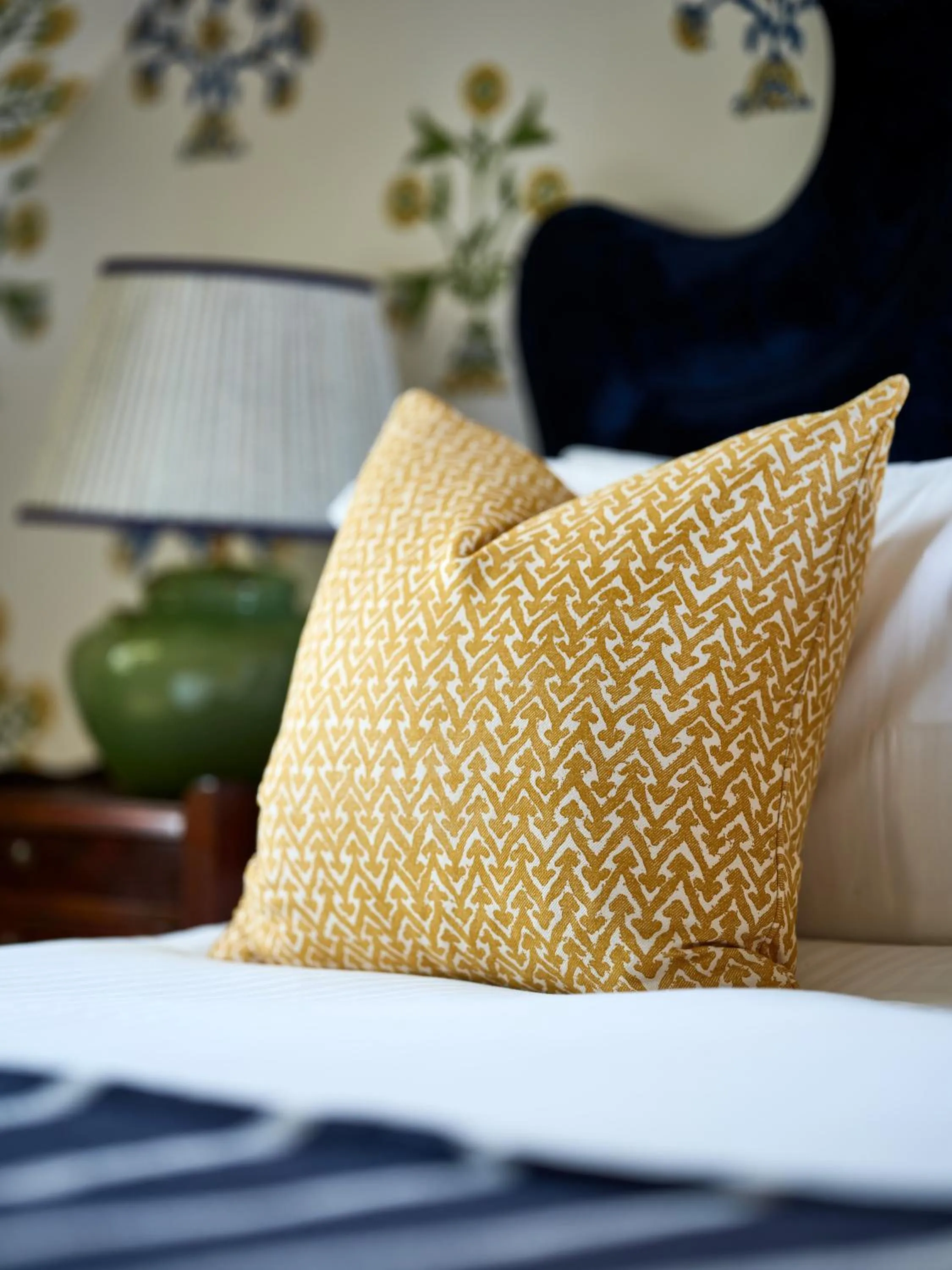 Bed in Old Bell Hotel