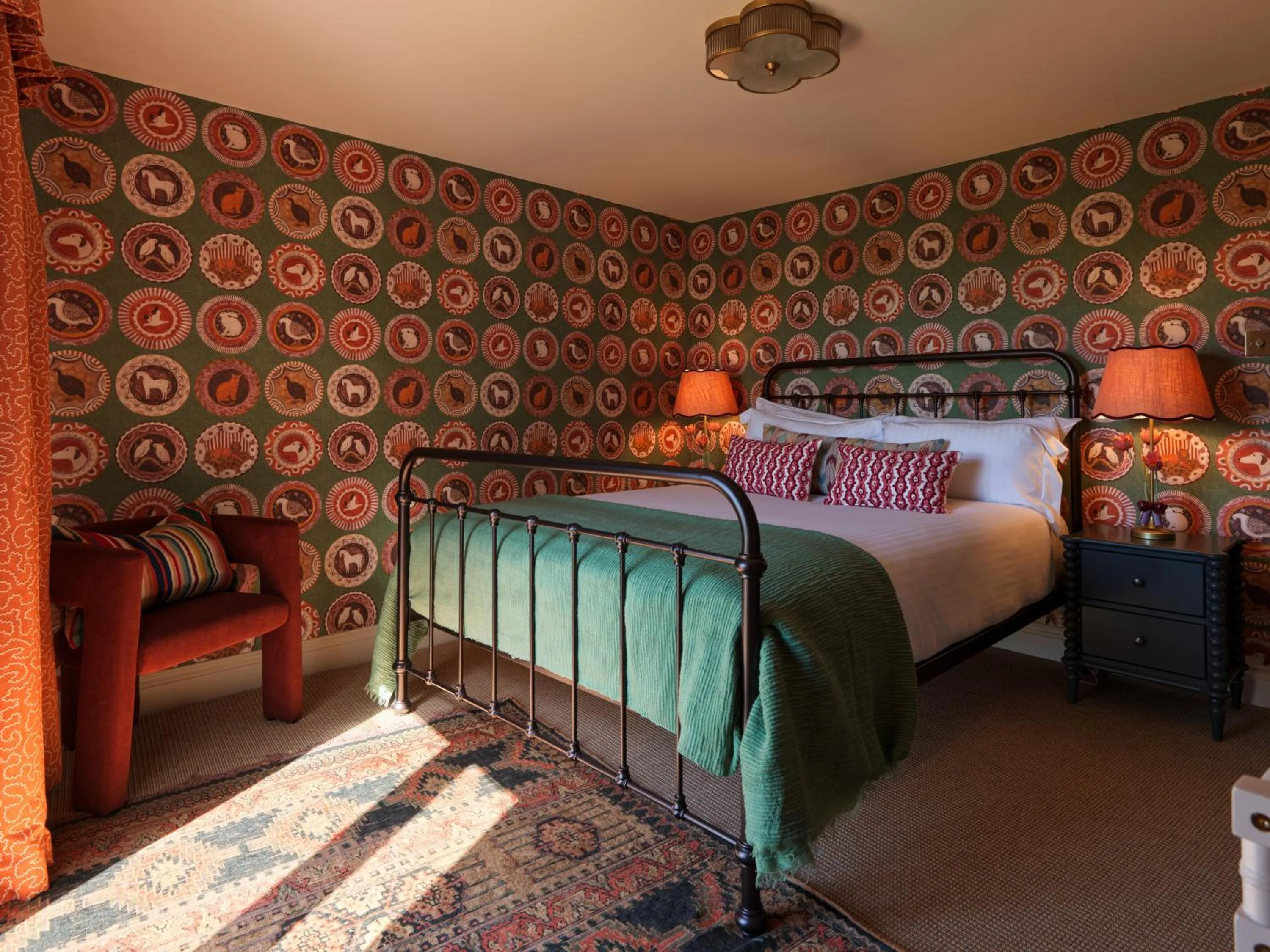 Bed in Old Bell Hotel