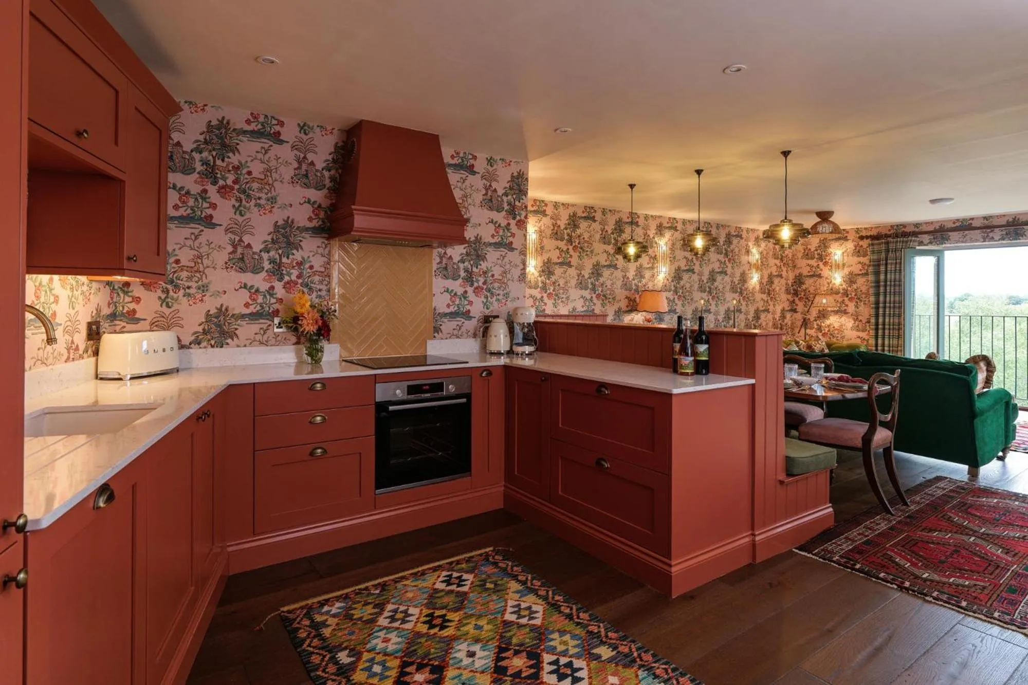Kitchen or kitchenette in Old Bell Hotel