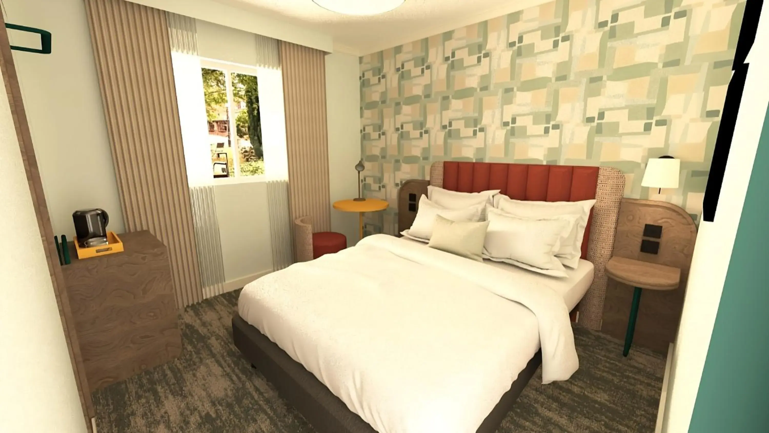 Photo of the whole room, Bed in Garner Hotel Birmingham South East by IHG Photo of the whole room, Bed in Garner Hotel Birmingham South East by IHG