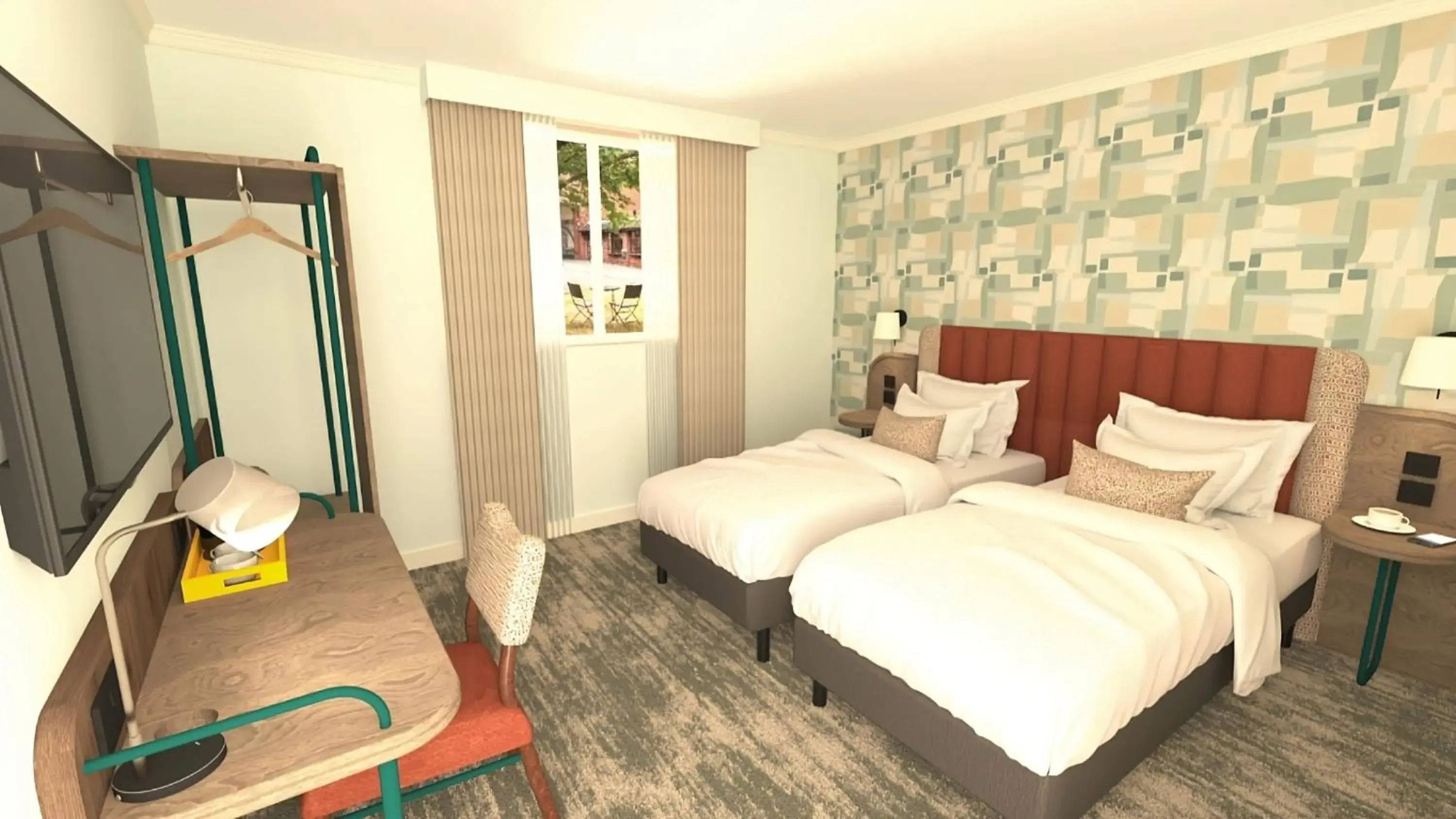 Photo of the whole room, Bed in Garner Hotel Birmingham South East by IHG Photo of the whole room, Bed in Garner Hotel Birmingham South East by IHG