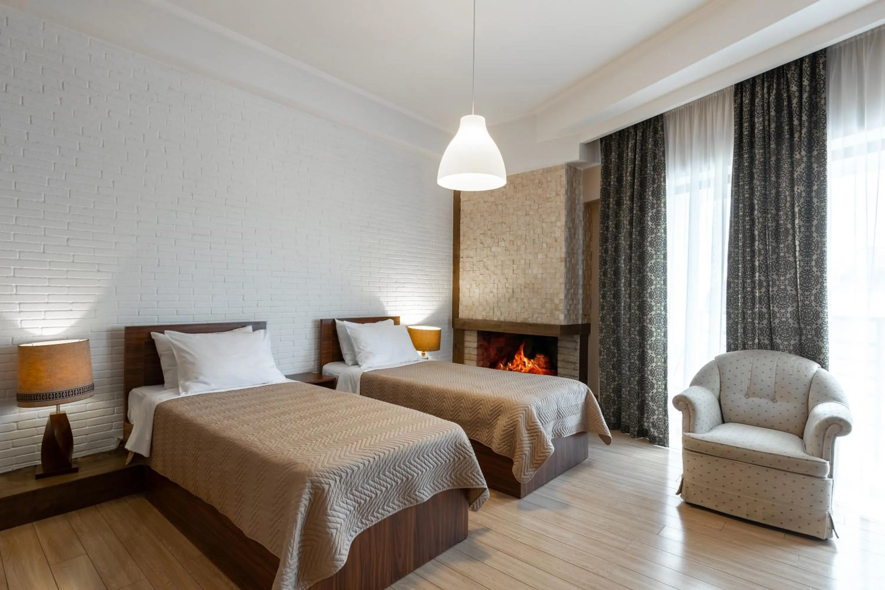 Bed in Hotel Libretto