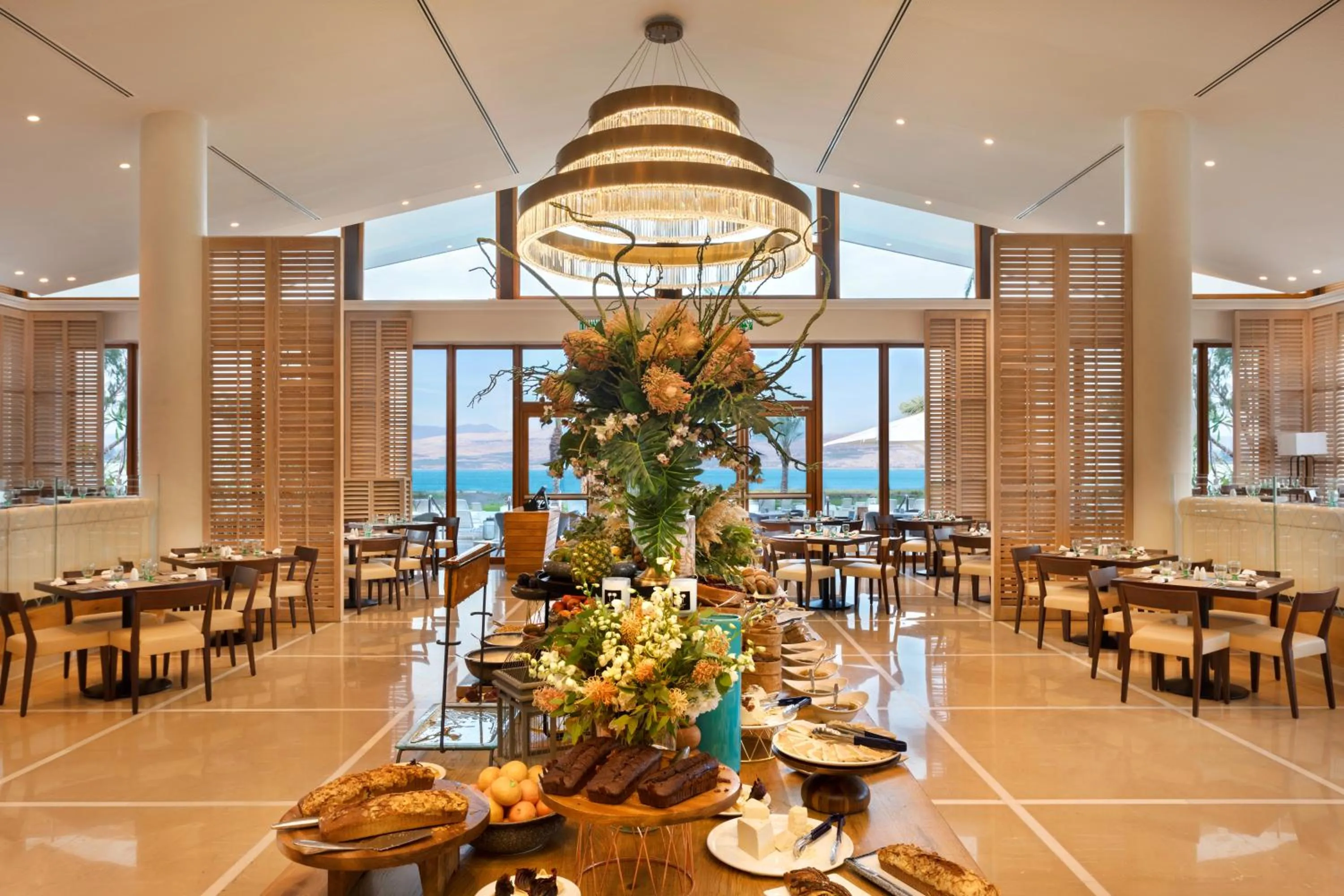 Dining area in The Setai Sea Of Galilee
