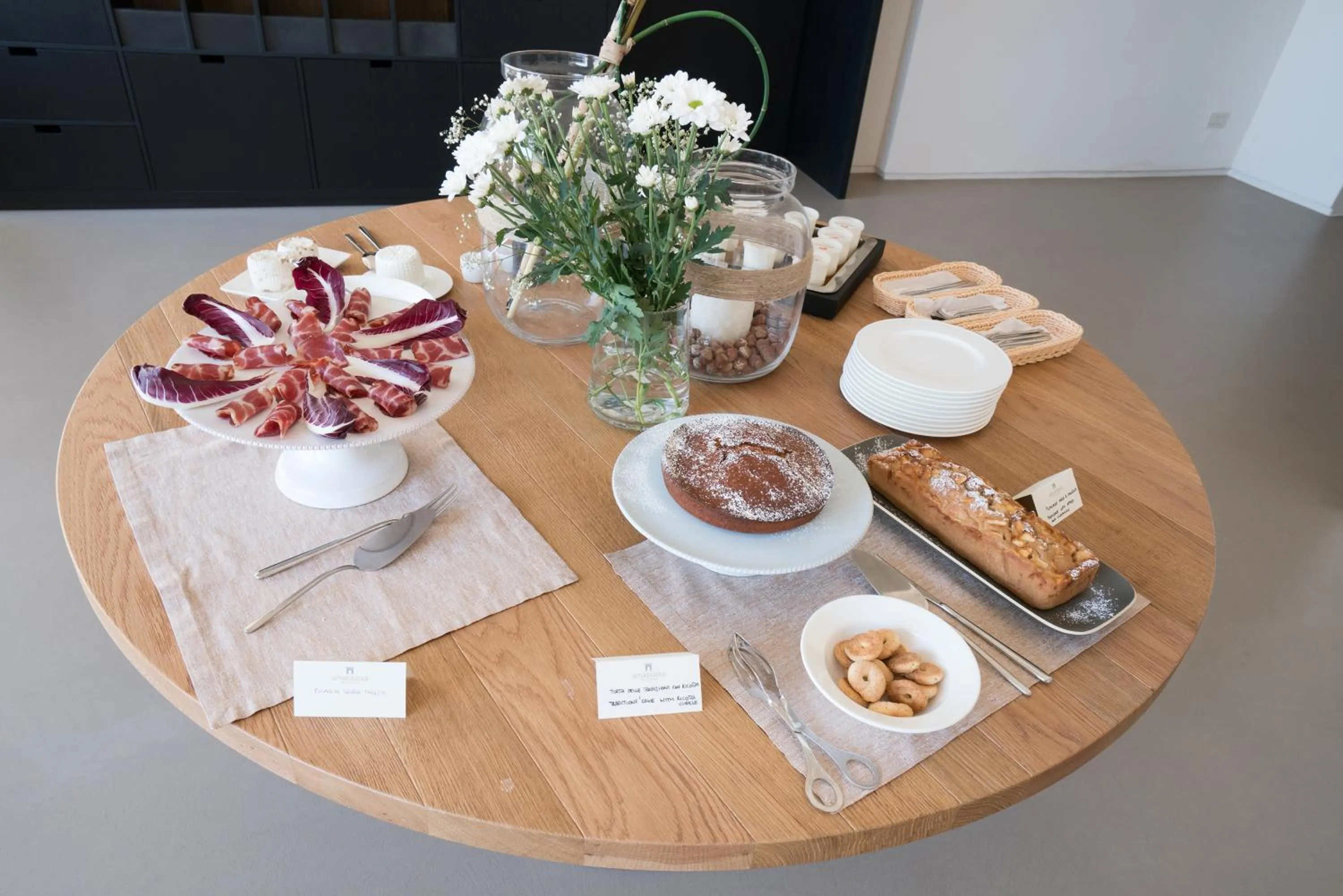 Continental breakfast in Masseria Amastuola Wine Resort
