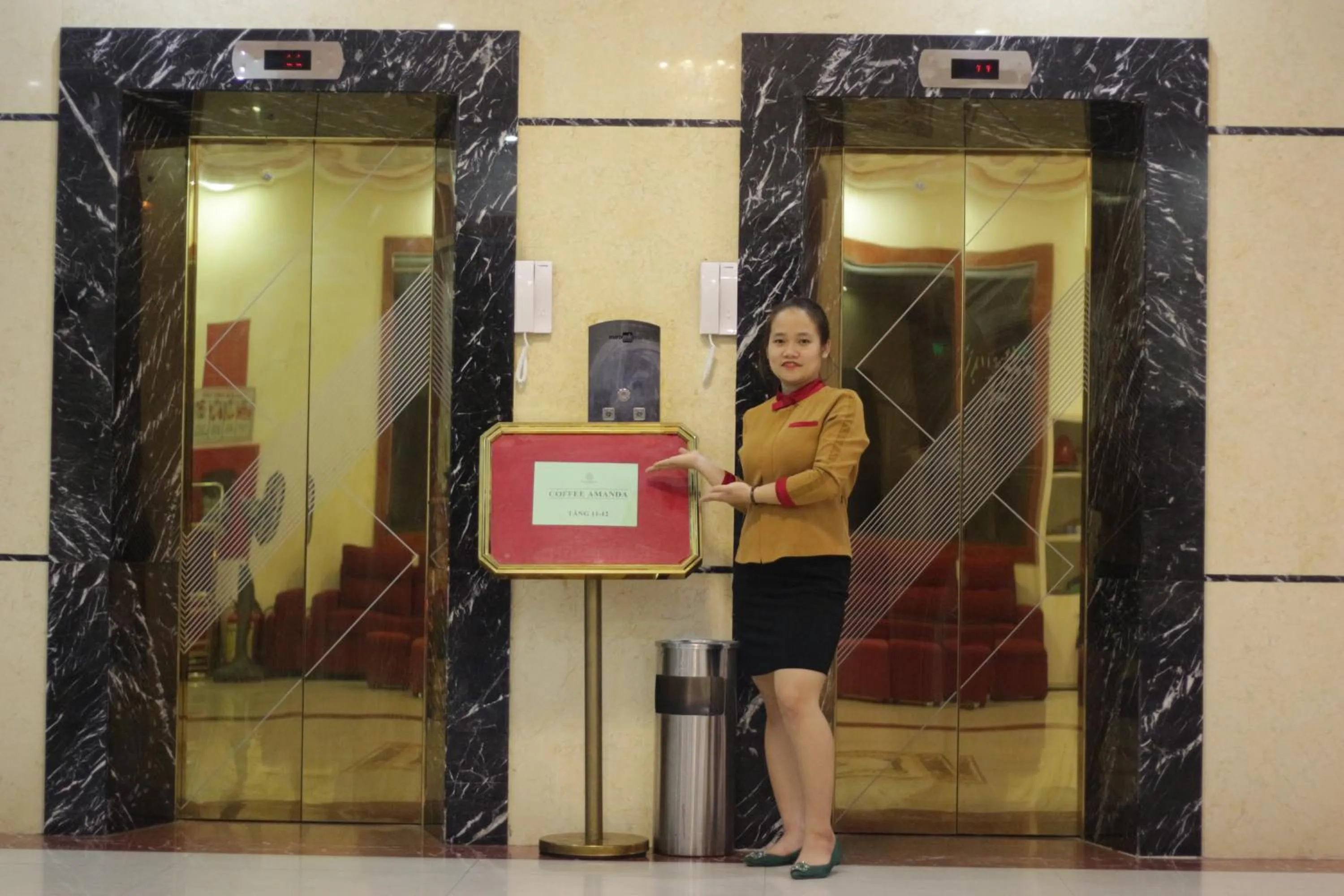 Staff in Amanda Hotel