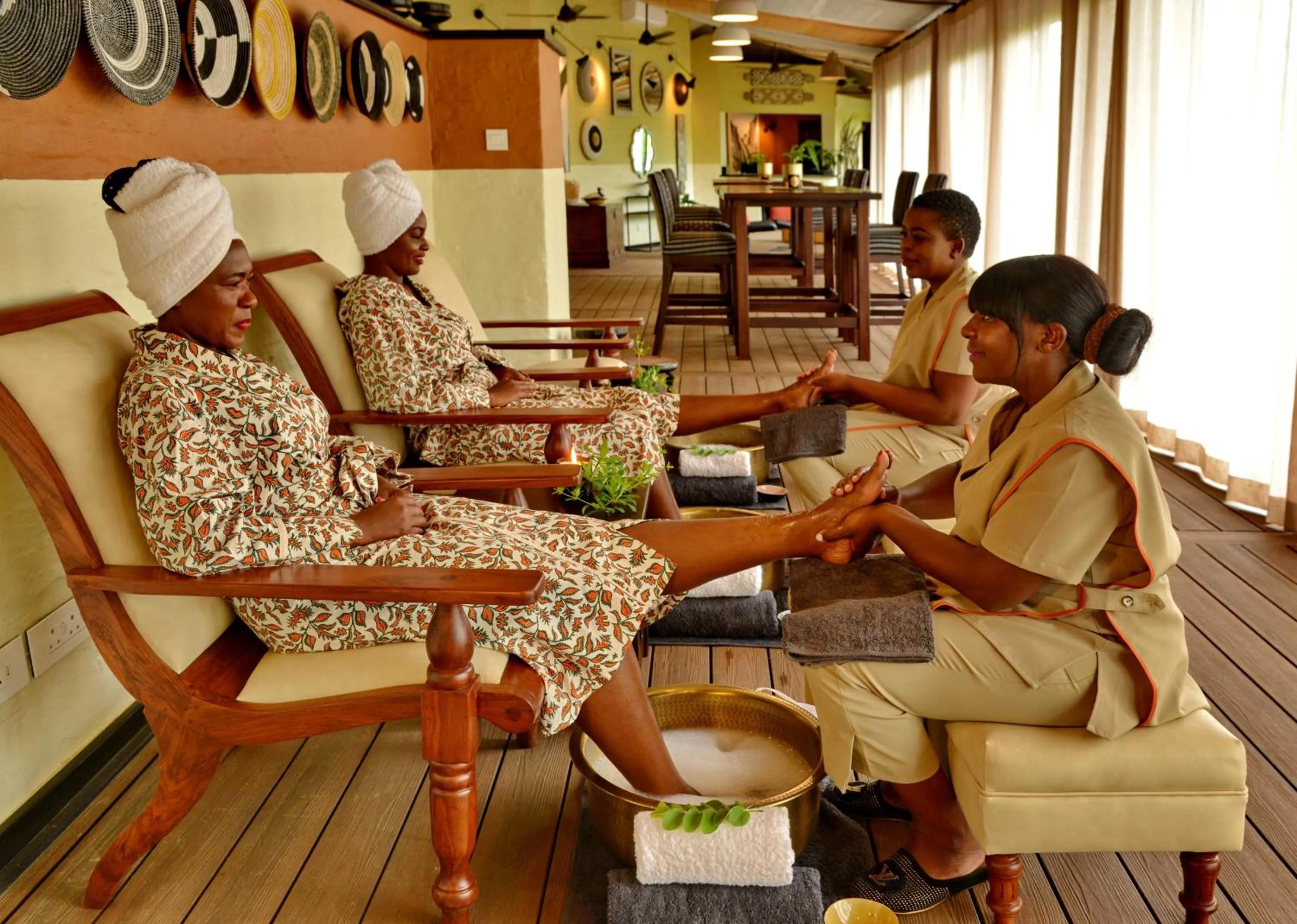 Spa and wellness centre/facilities in Lokuthula Lodges