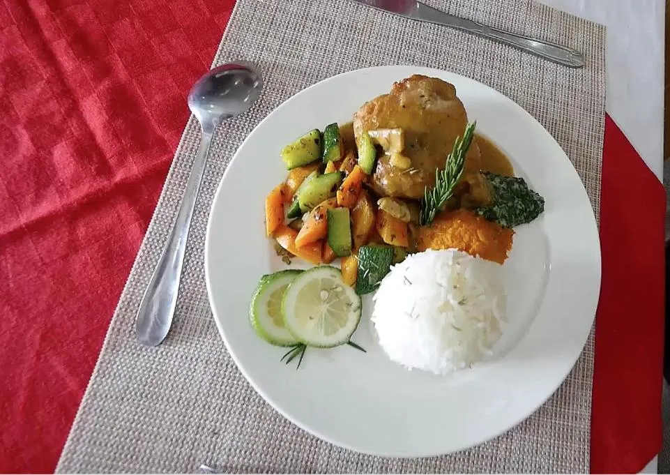 Food close-up in Javilla Eagles Safari Guest house