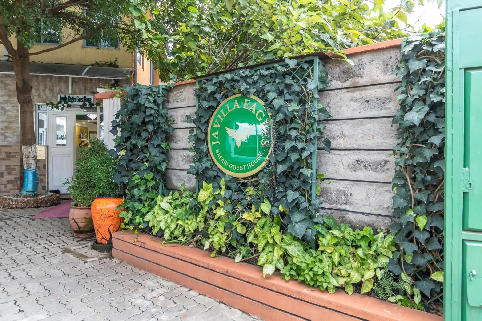 Facade/entrance in Javilla Eagles Safari Guest house Facade/entrance in Javilla Eagles Safari Guest house