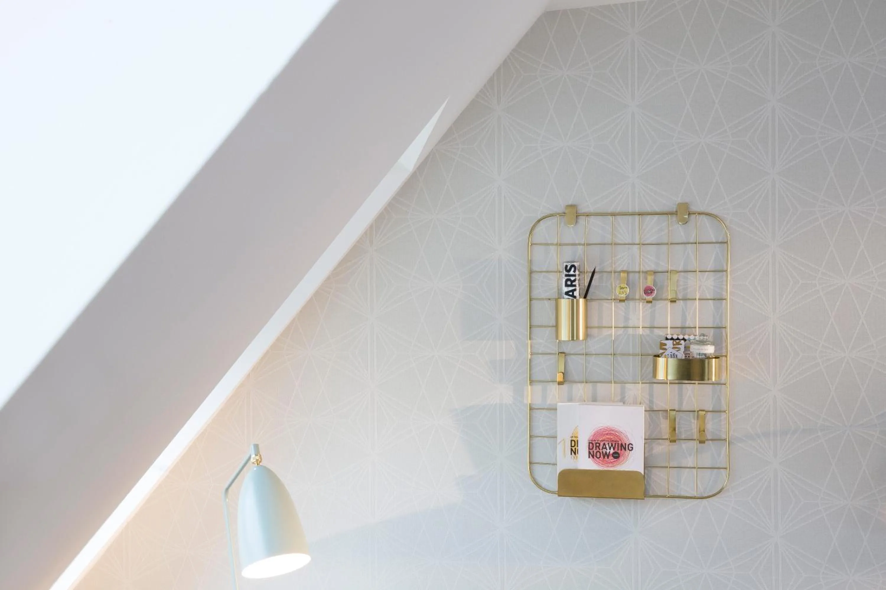 Decorative detail in Drawing Hotel