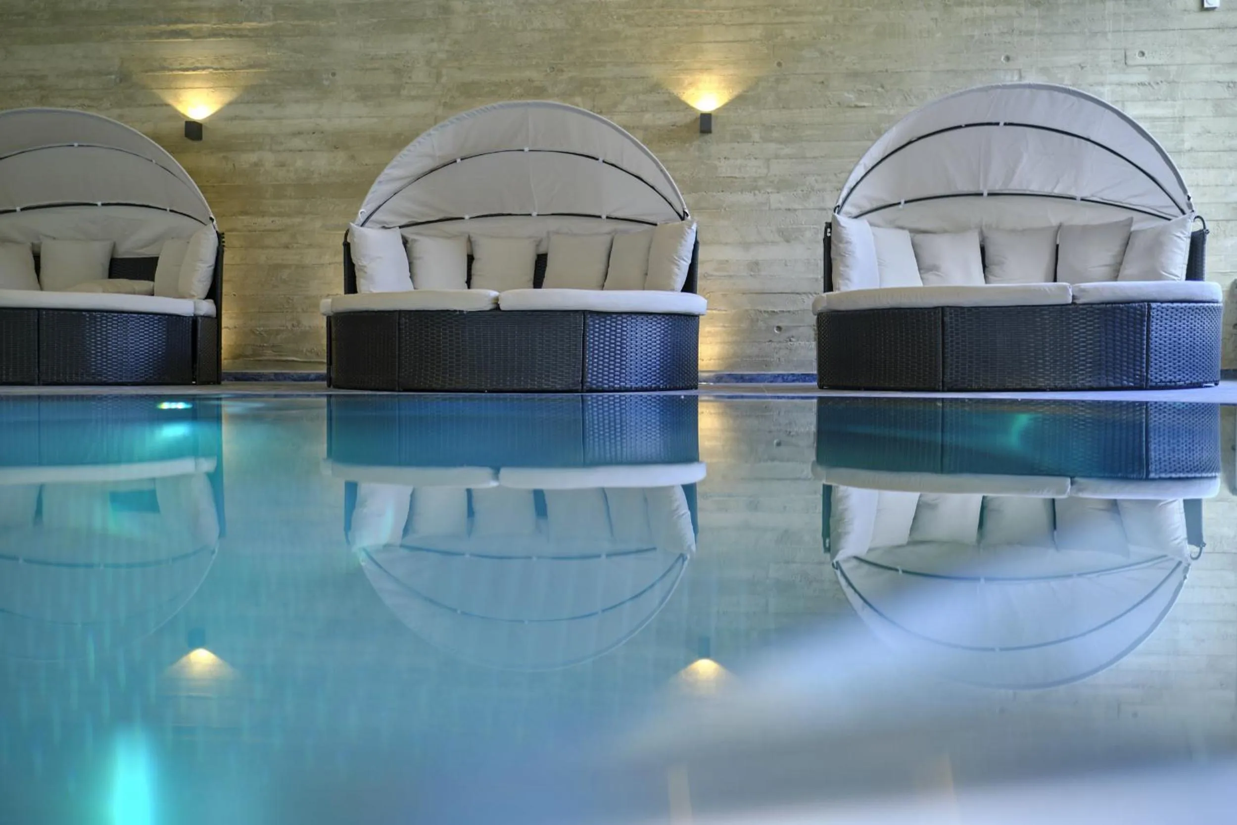 Pool view in Sonnenresort Ettershaus