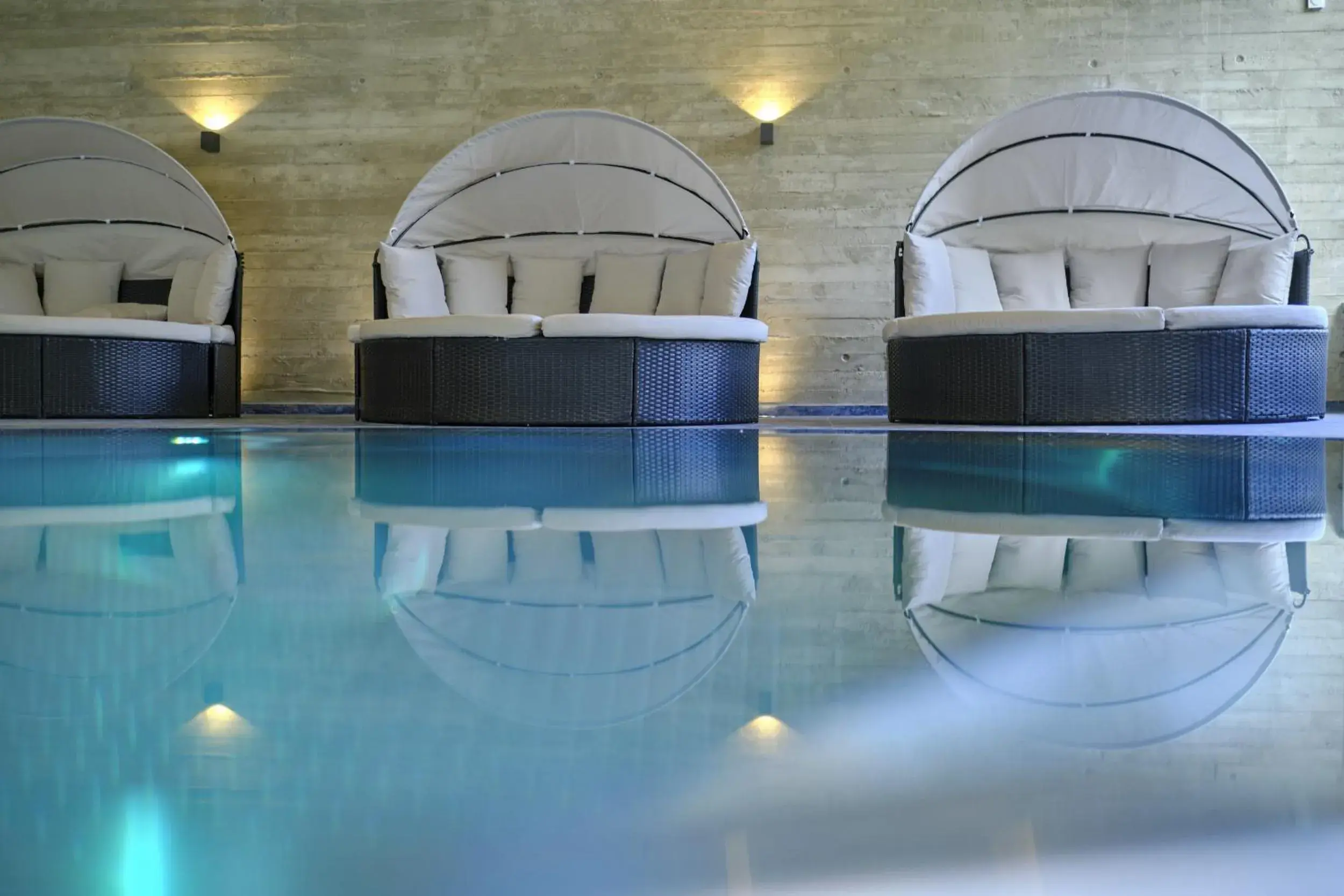 Pool view in Sonnenresort Ettershaus Pool view in Sonnenresort Ettershaus