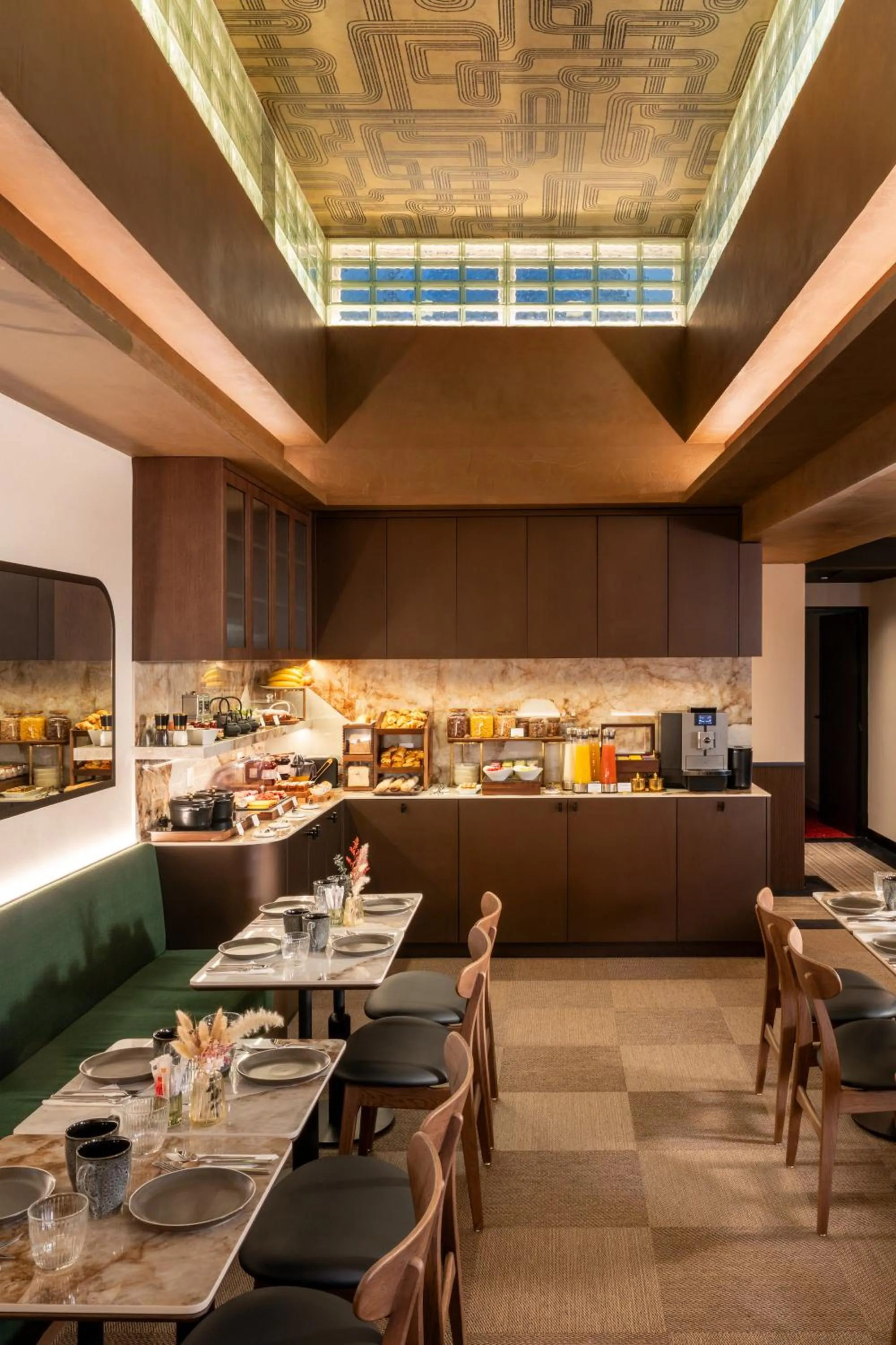 Breakfast in Hotel Le Richemont