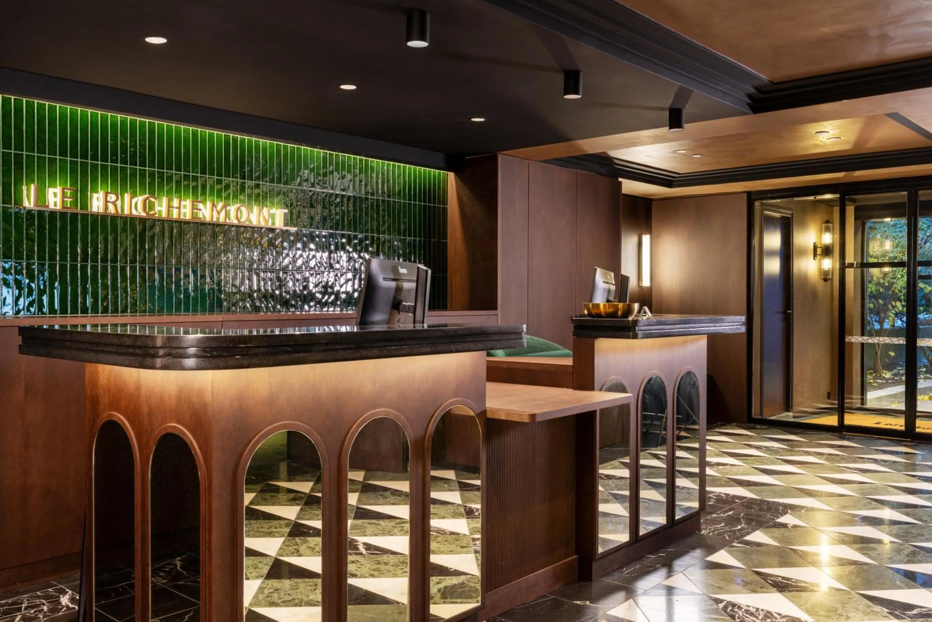 Lobby or reception in Hotel Le Richemont