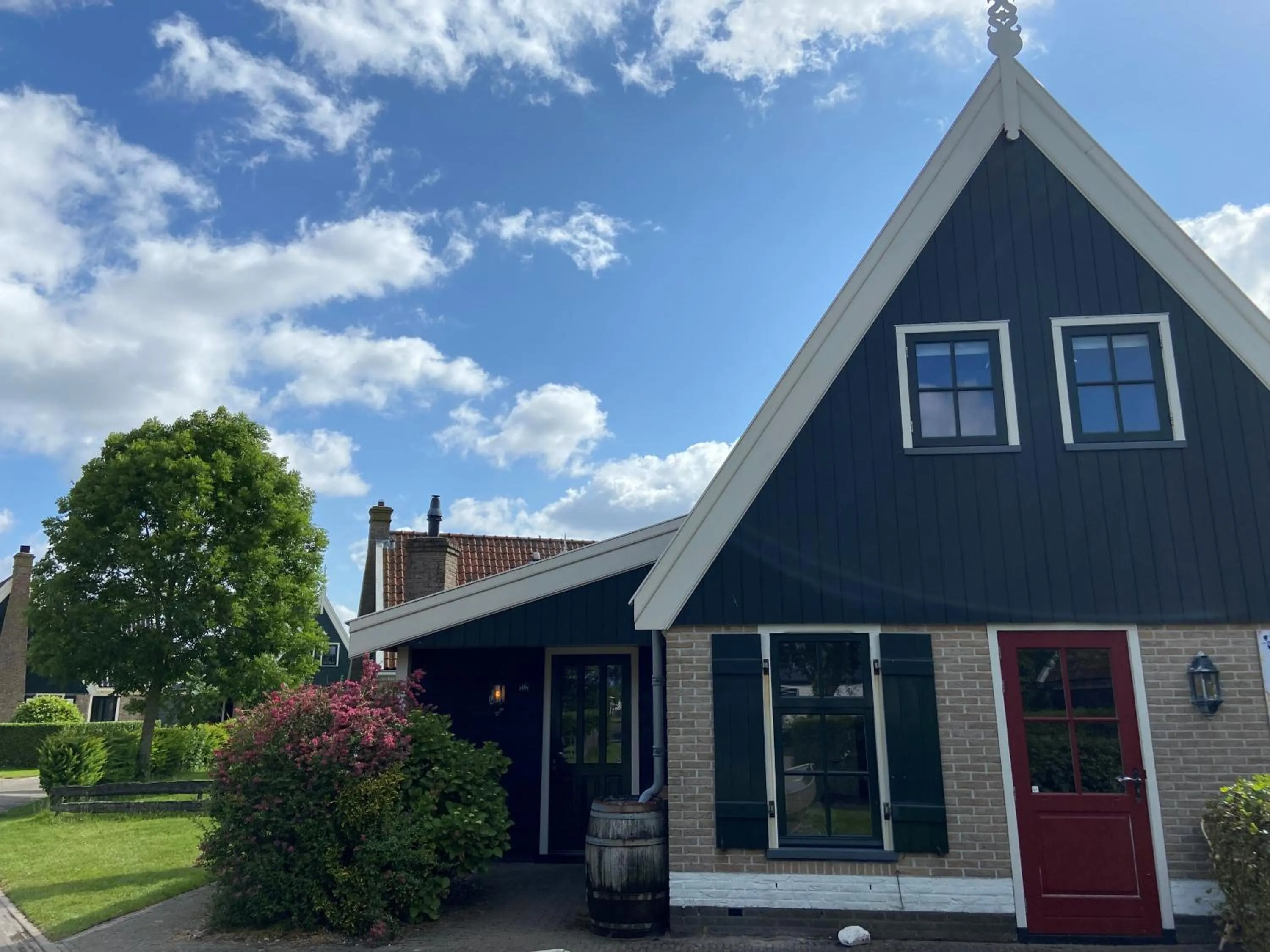 Facade/entrance in Recreatiepark Wiringherlant