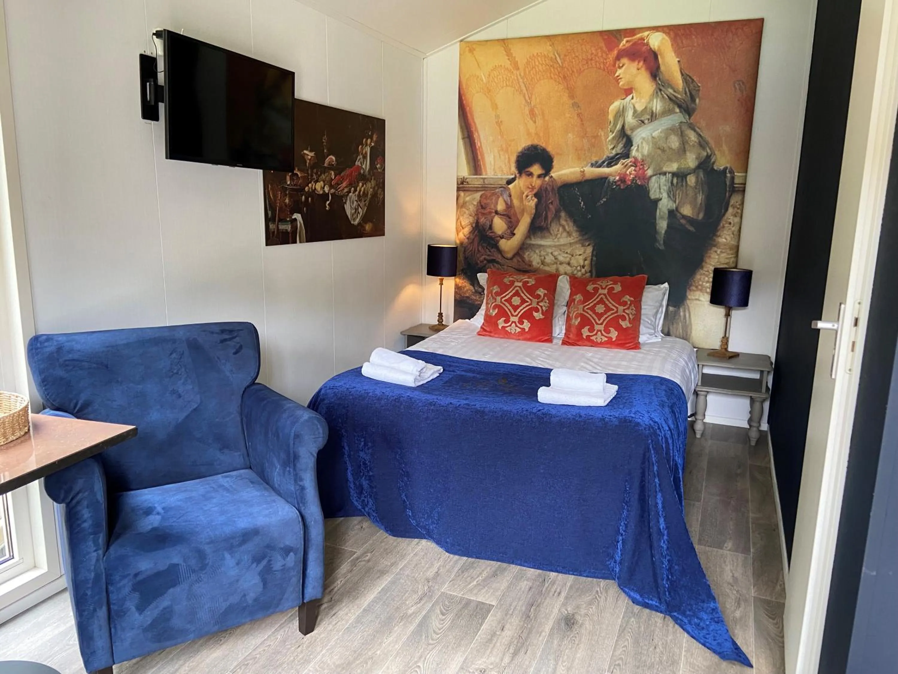 Bed in Recreatiepark Wiringherlant