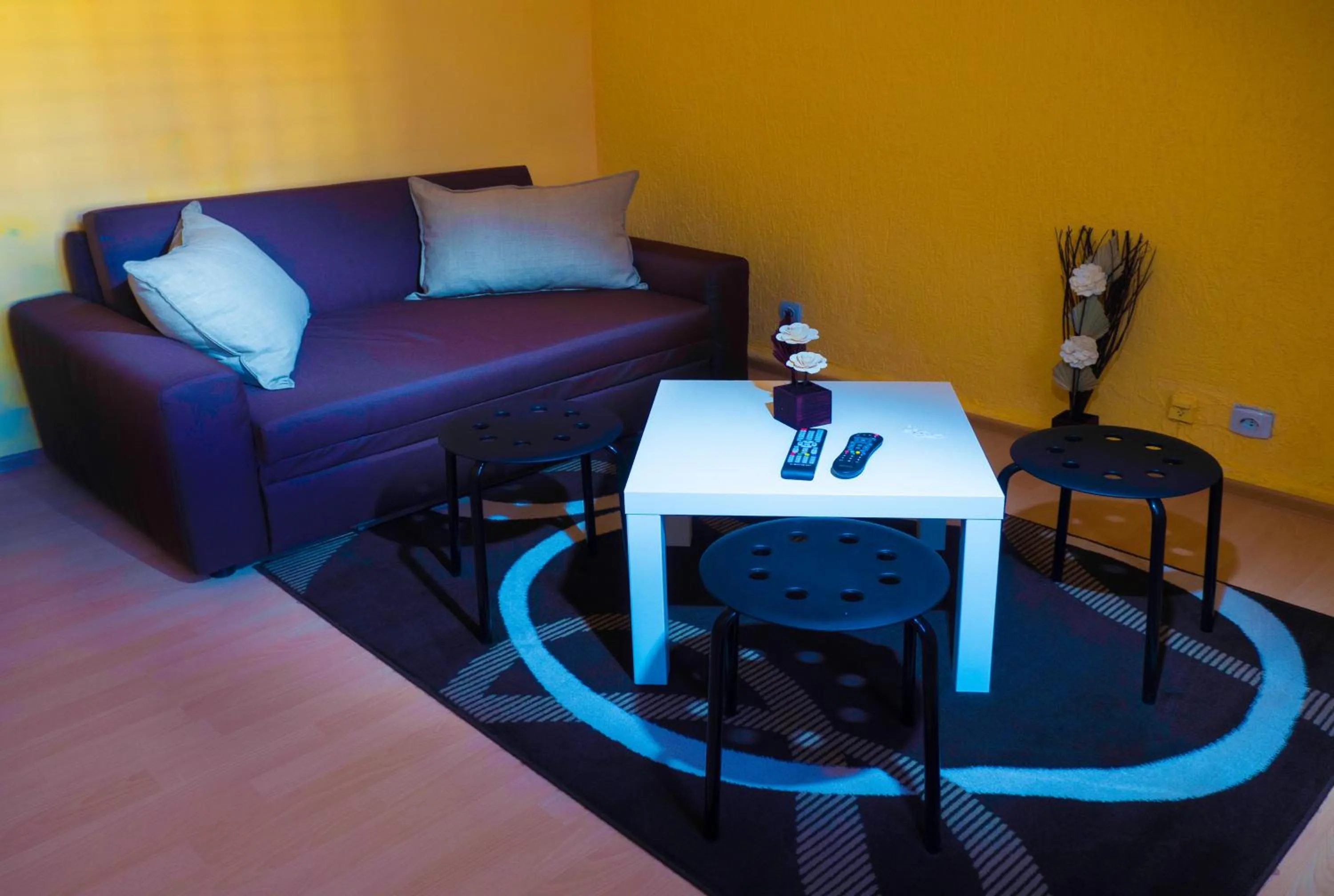 Bed in Serdika Rooms