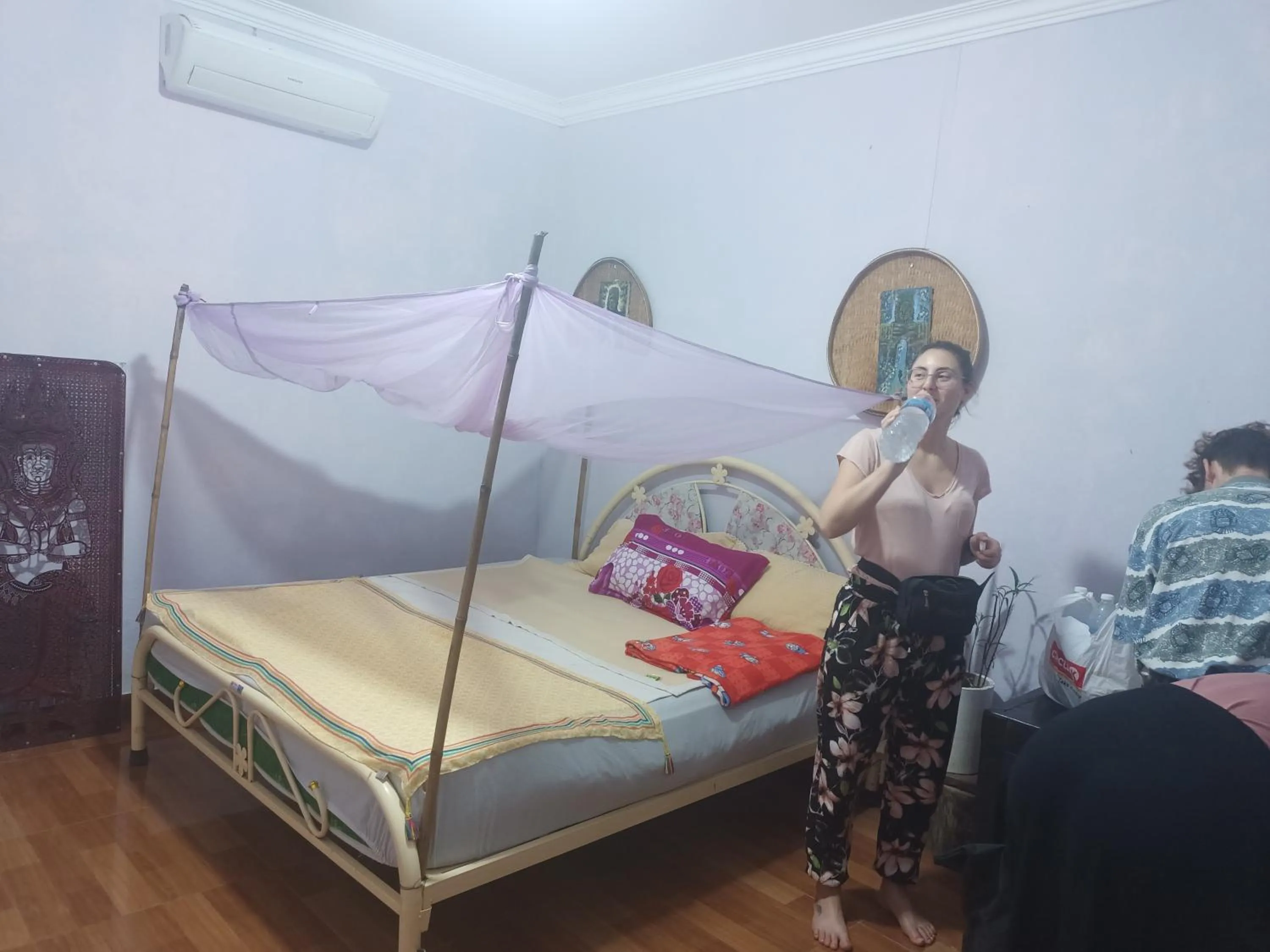 Bed in Phonluer Angkor Homestay SiemReap - Local Vibe
